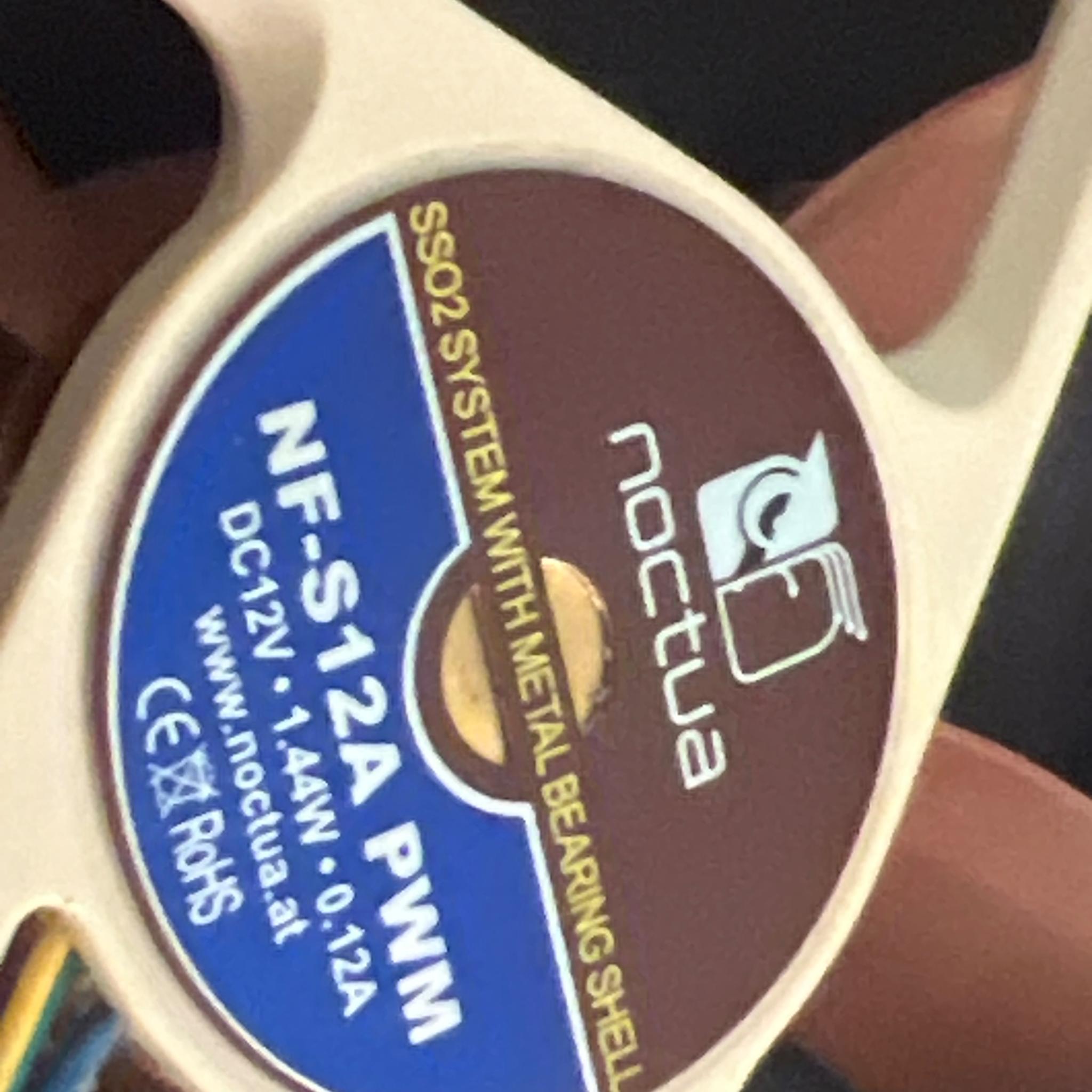 Lot of 2 Noctua fans