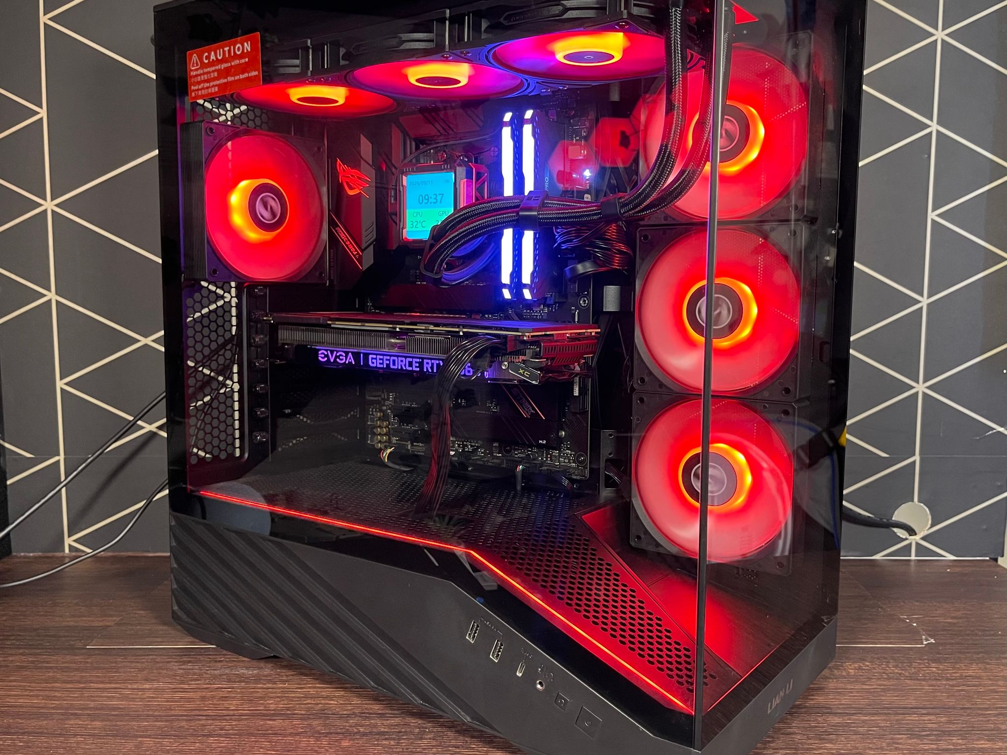 🌟Gaming PC/ RTX 2080/ Ryzen 7 5700/ 16Gb RAM/ 1Tb/ Liquid cooled.🌟