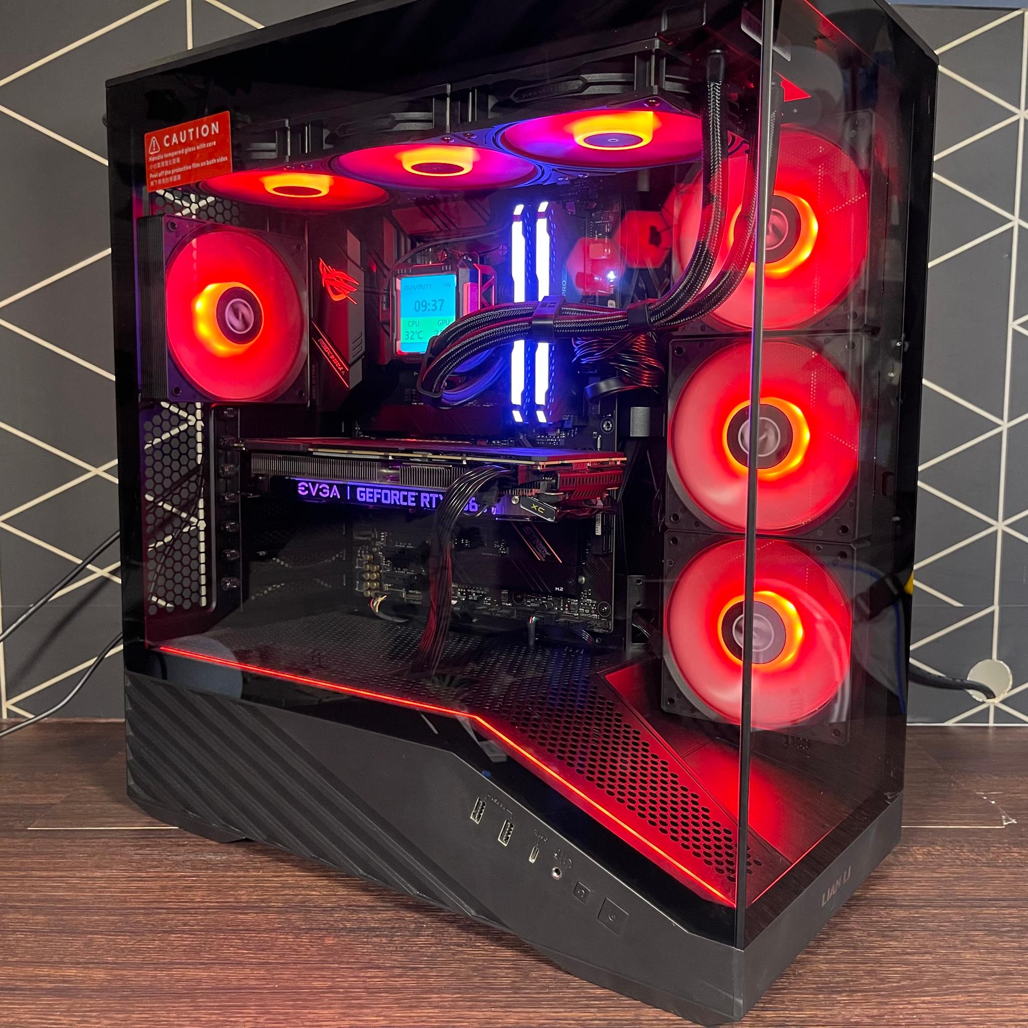 🌟Gaming PC/ RTX 2080/ Ryzen 7 5700/ 16Gb RAM/ 1Tb/ Liquid cooled.🌟