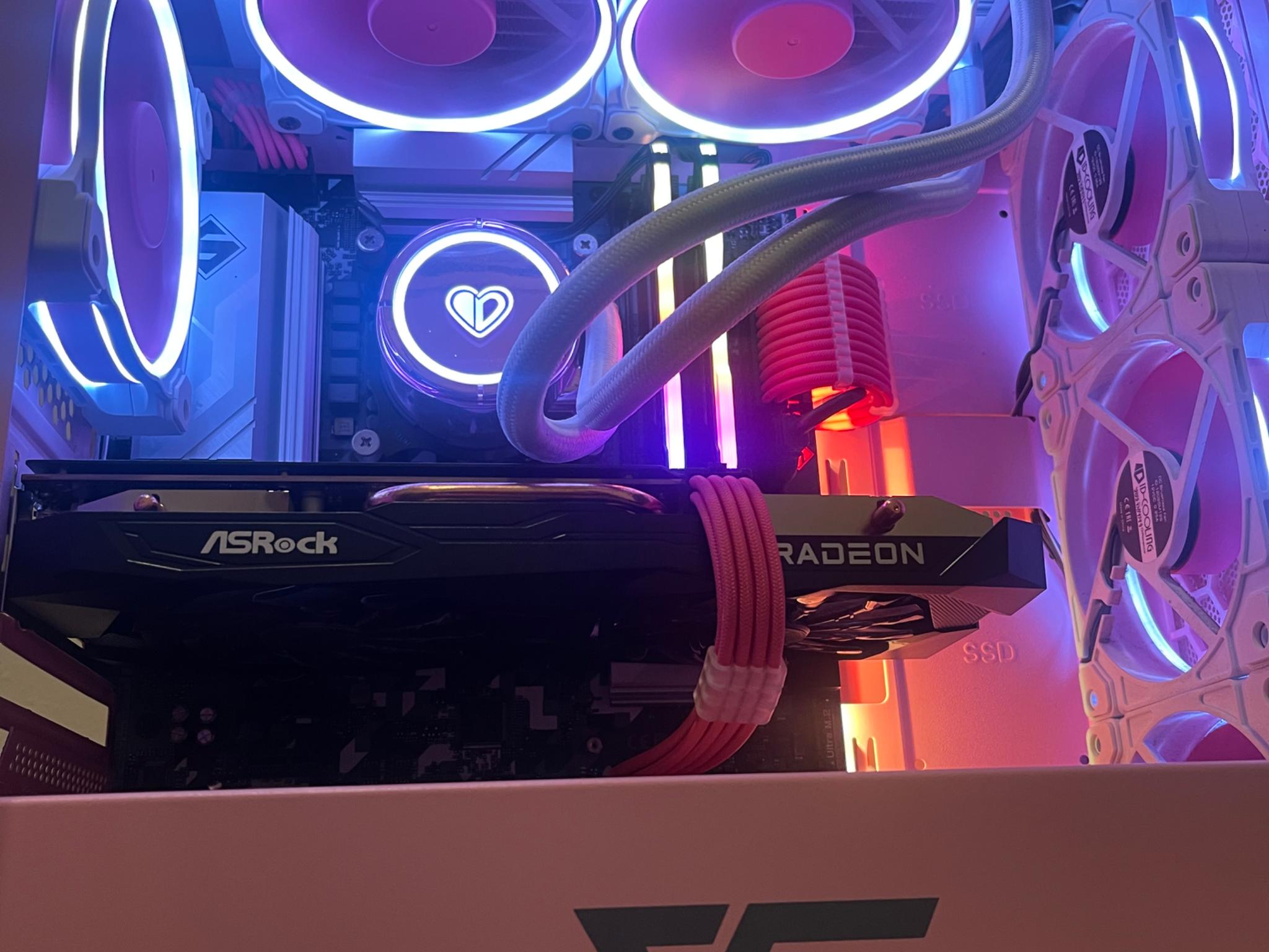 Woah! A Pink Gaming PC