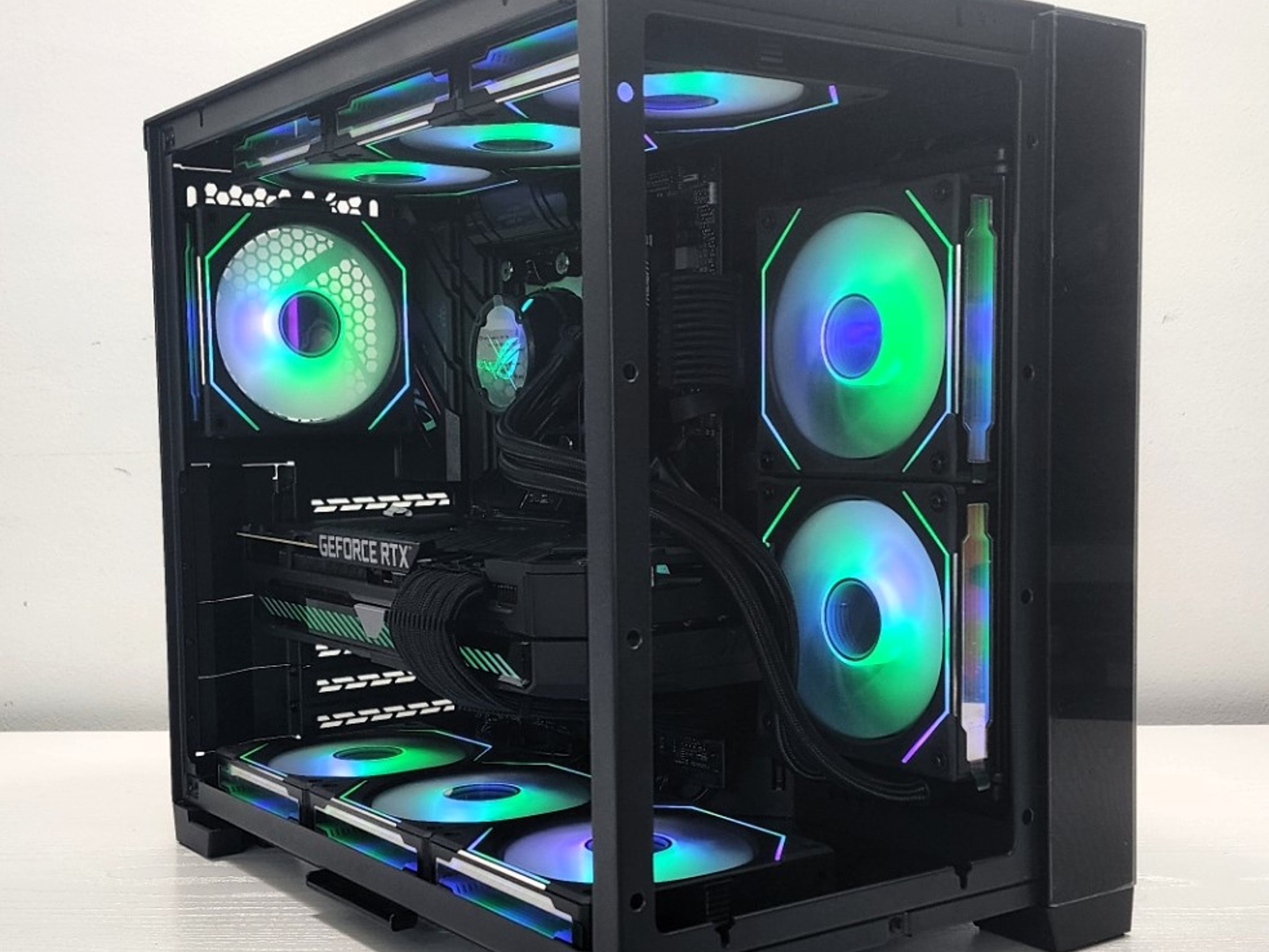 ALL ROG/Lian Li Custom Gaming PC - 7600X/RTX 3070Ti - READ DESCRIPTION!!!