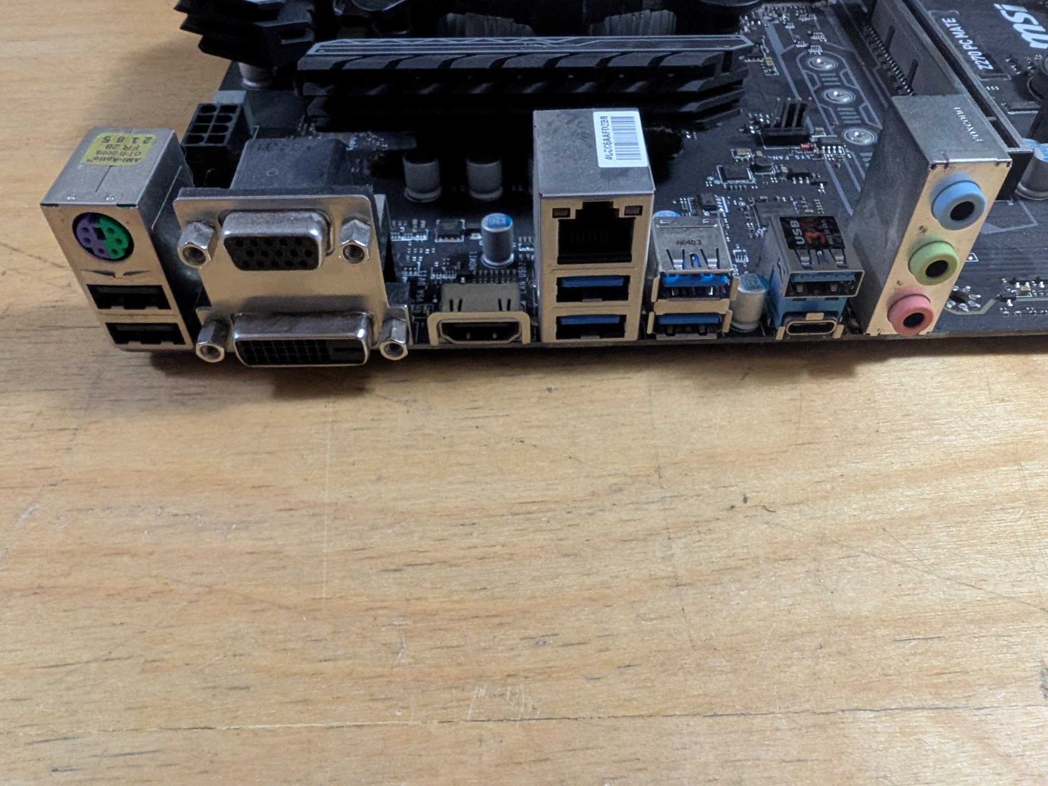 MSI Z270 PC Mate + core i5 7500
