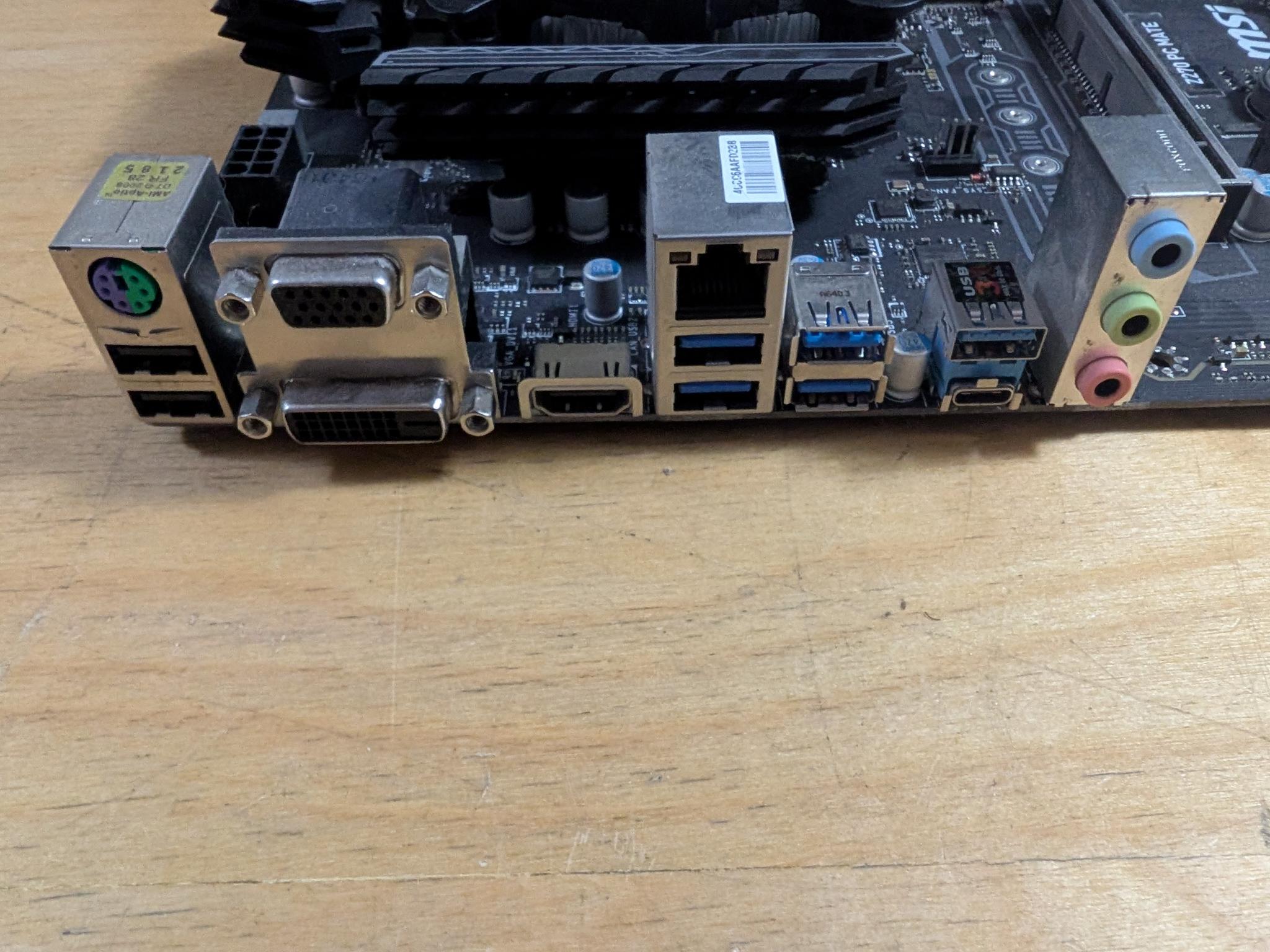 MSI Z270 PC Mate + core i5 7500