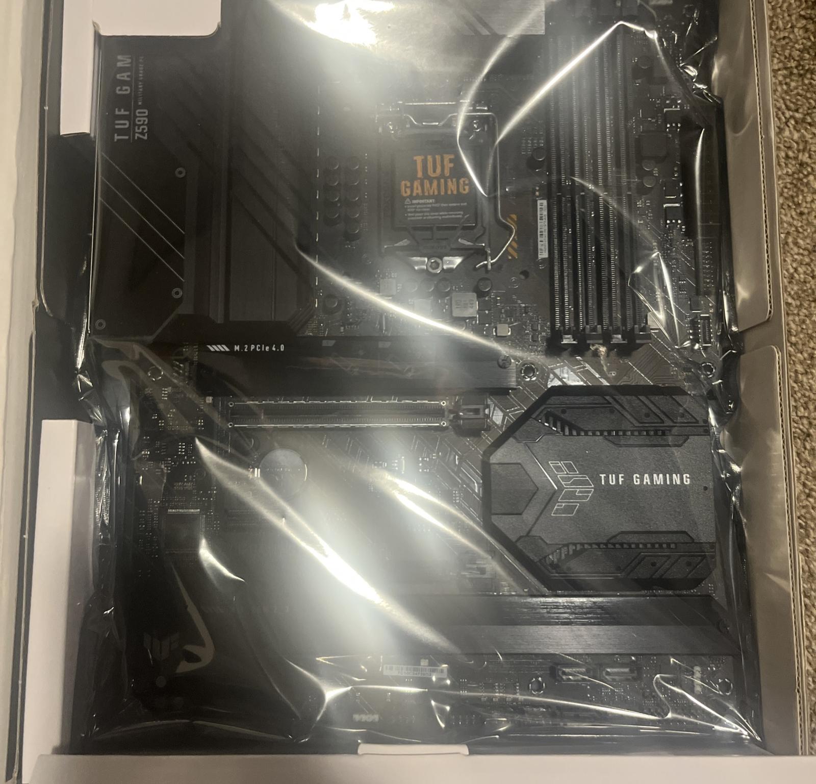 ASUS TUF-Gaming Z-590 Plus Wifi LGA 1200 Intel motherboard