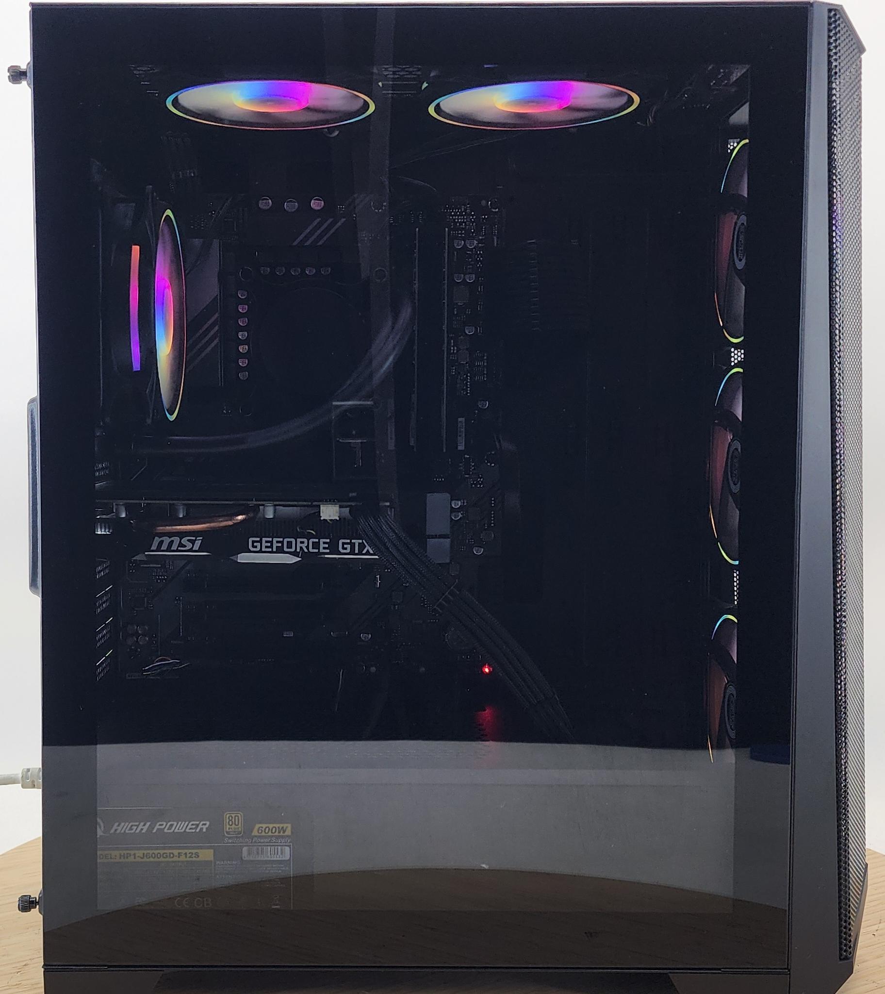 Gaming PC i5-12600KF 16GB RAM 512GB SSD GTX 1660 Ti 6GB Windows 11 Computer