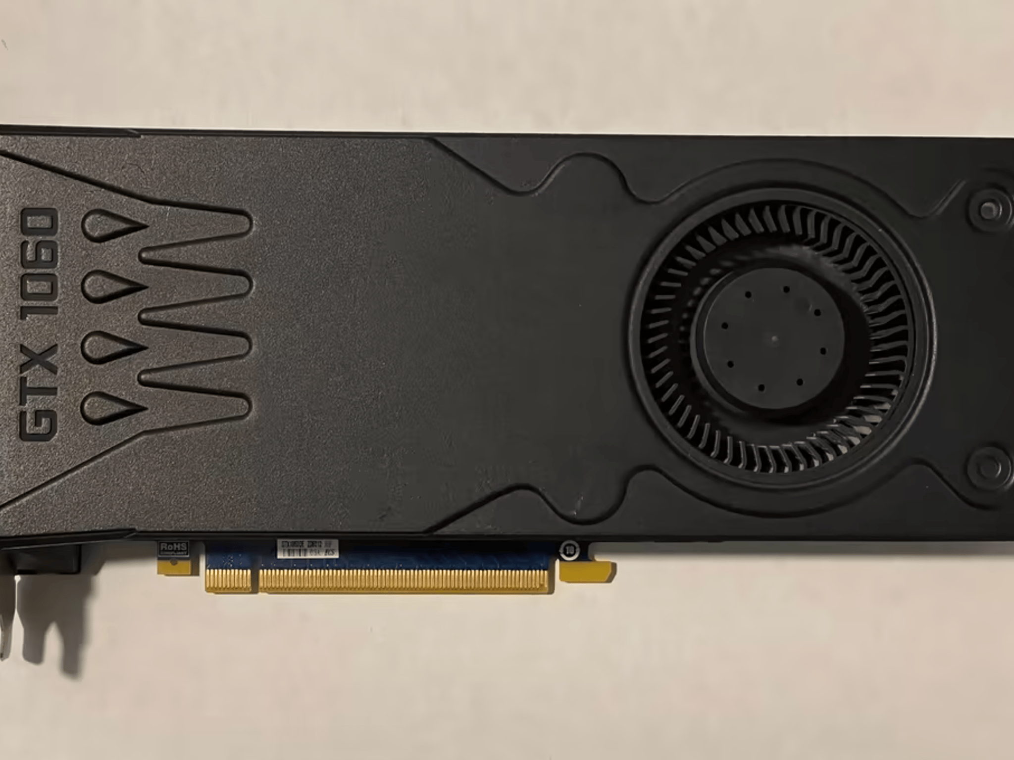 Used, DELL NVIDIA GTX1060DE-ZD6012 HF GTX 1060 6GB