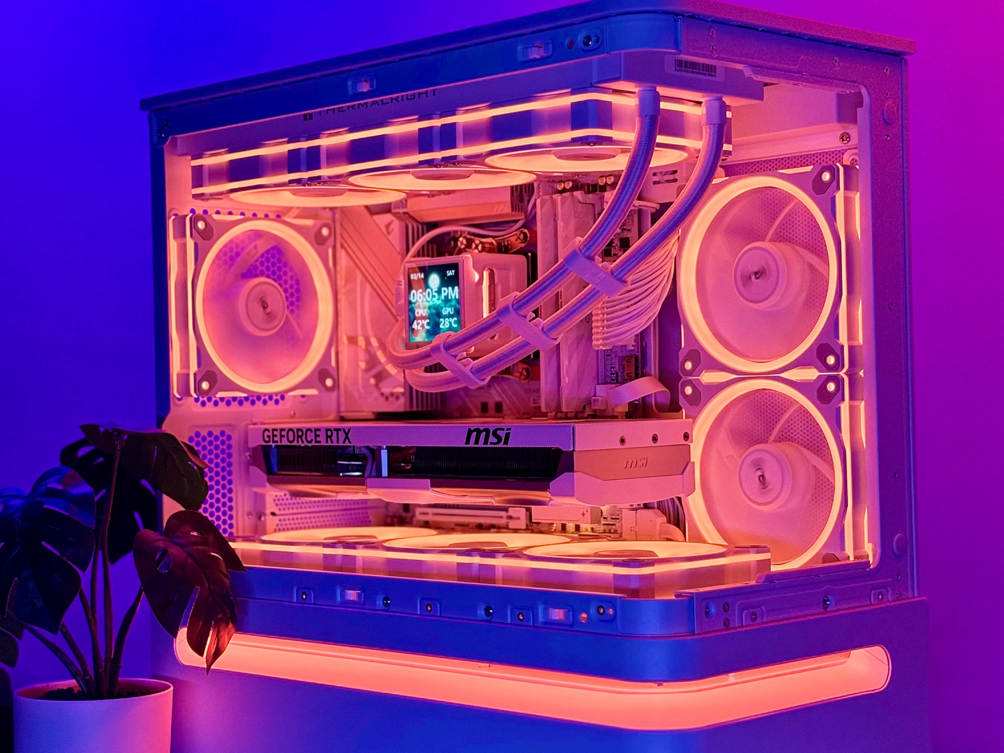 Shook PC Stay Frosty 💎 Ryzen 9850X3D | 5070 Ti OC 16GB | 32GB DDR5 6400MHz CL32 | 2TB SSD NVMe m.2