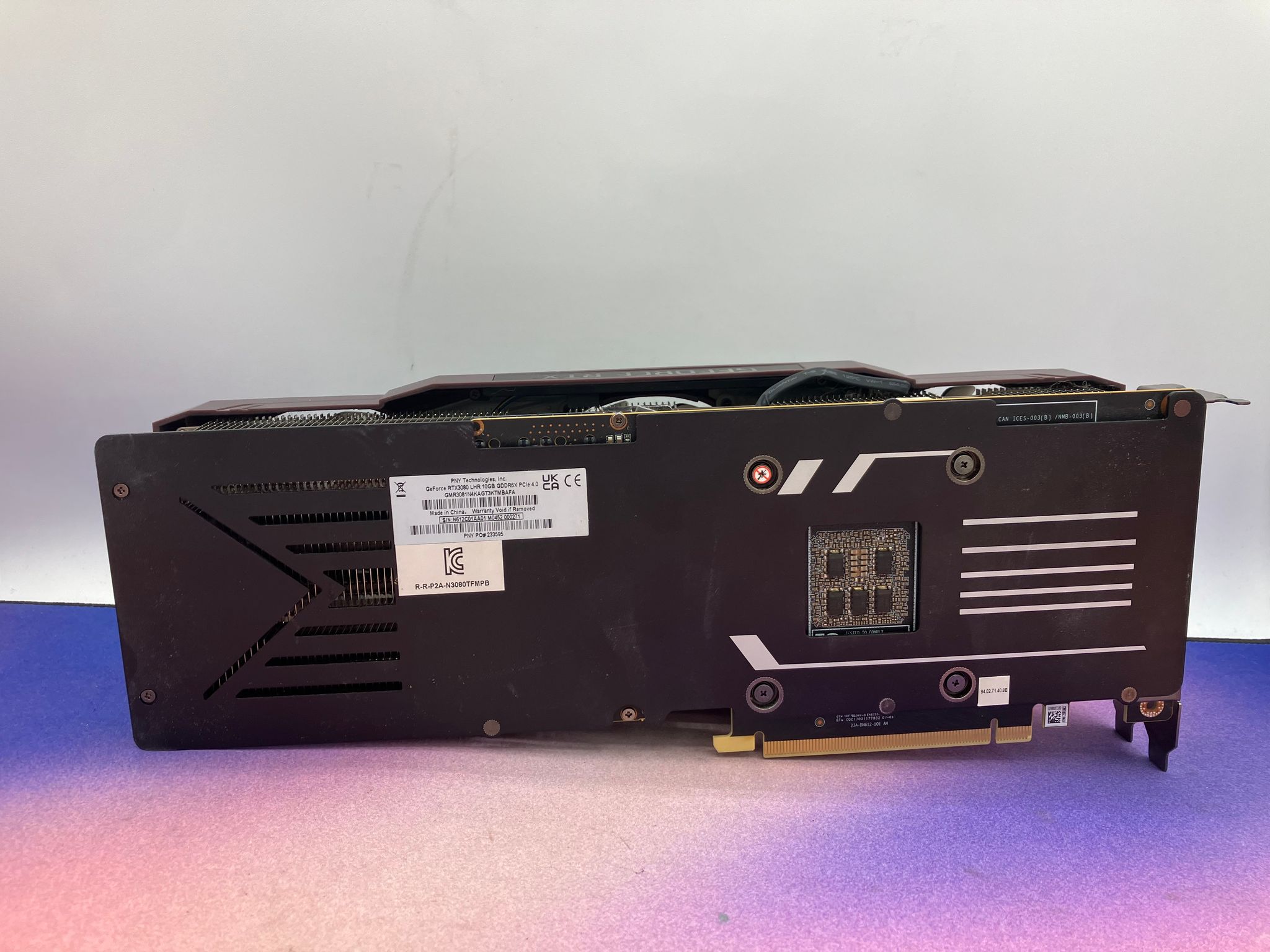 PNY XLR8 Gaming UPRISING EPIC-X RGB GeForce RTX 3080 10GB
