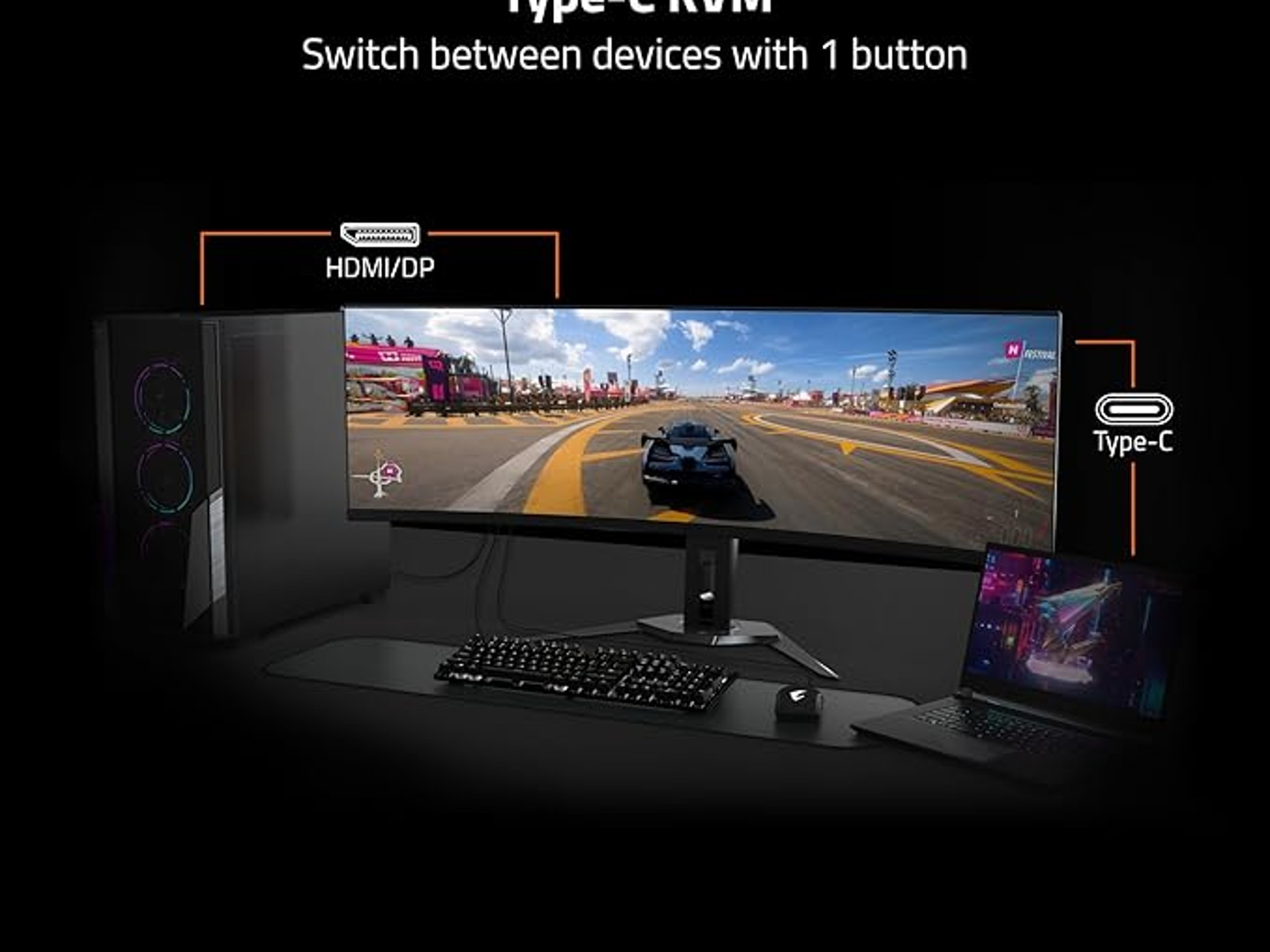 GIGABYTE M27U 4K 160Hz IPS 27-inch Gaming Monitor