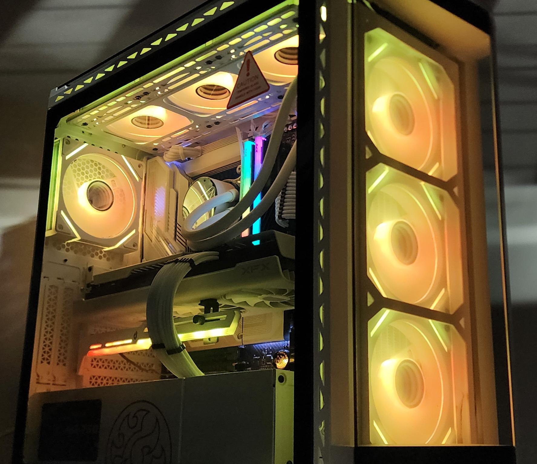 Gaming PC Intel Ultra 5 225F 32GB RAM 1TB SSD RX 7800 XT 16GB Win11 Computer