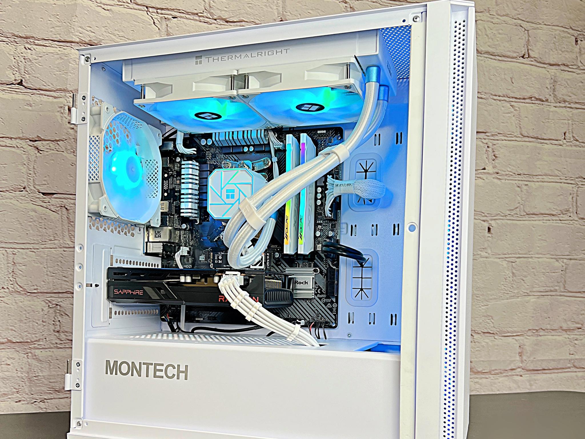 Ryzen 5 3600 Sapphire RX 6600 16GB RAM 1TB M.2 Liquid Cooled Gaming PC