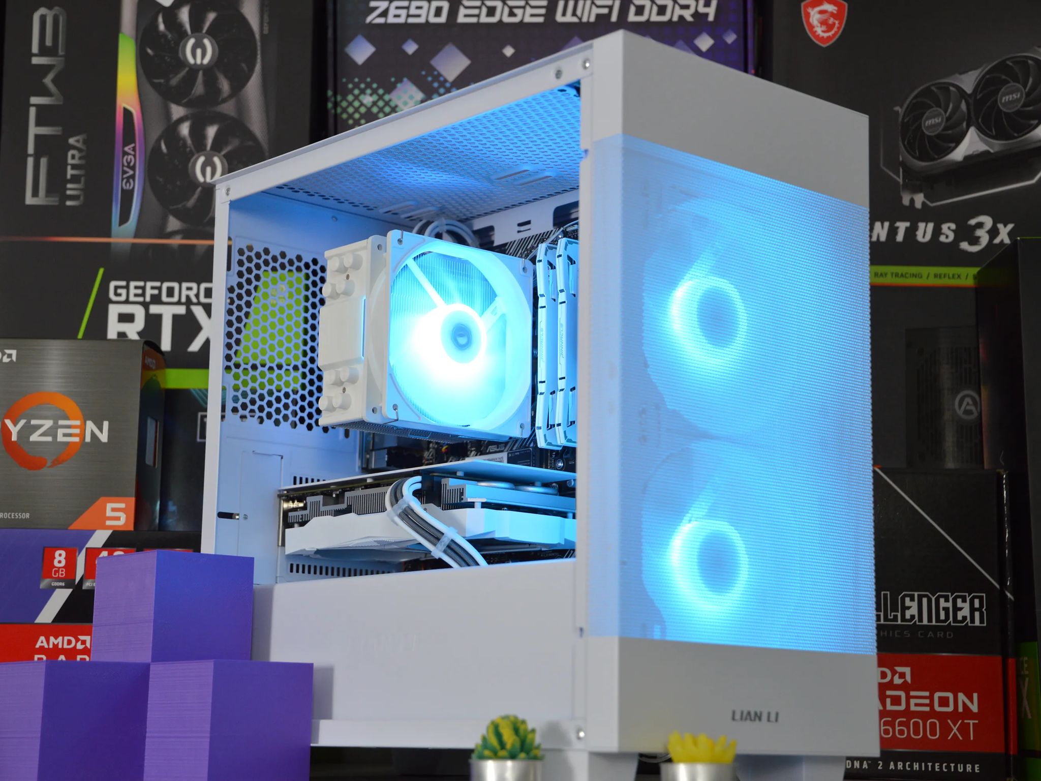 ⚪❄️ | RTX 2060 SUPER 8GB | RYZEN 5 5500 | 16GB DDR4 RAM | 1TB NVME SSD | FrostBite |