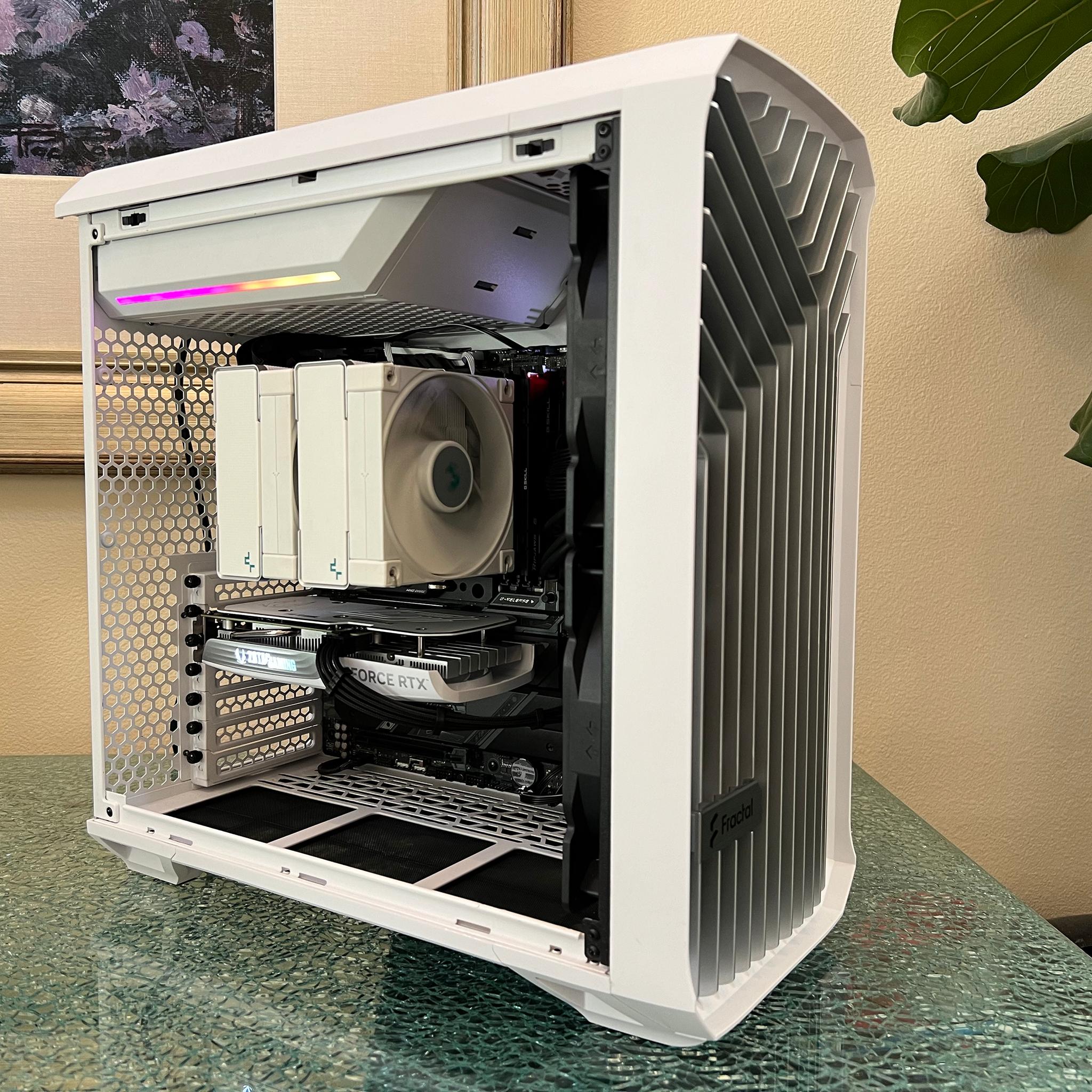 i5 12600KF / RTX 4060 / 32 GB DDR5 6000 MHZ / 1 TB / Professional White Gaming PC