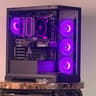 FREE SHIPPING 🖤 🌈 Black RGB Gaming PC | RX 9070 16 GB | Ryzen 5 7600x | 1TB SSD | 32 GB DDR5