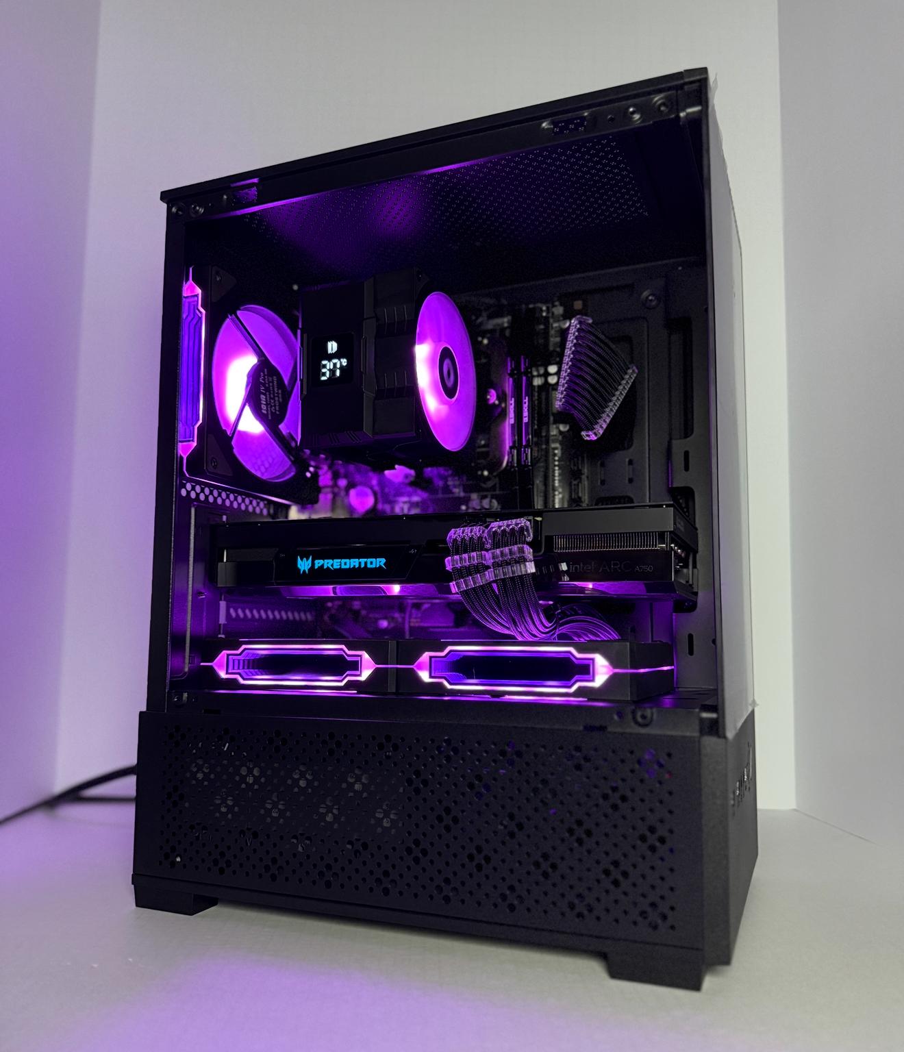 ▪️SHADOW CORE▪️ 1080p/1440p |  INTEL ARC A750 | RYZEN 5 3600 | 16GB DDR4 3200MHZ | 1TB M....