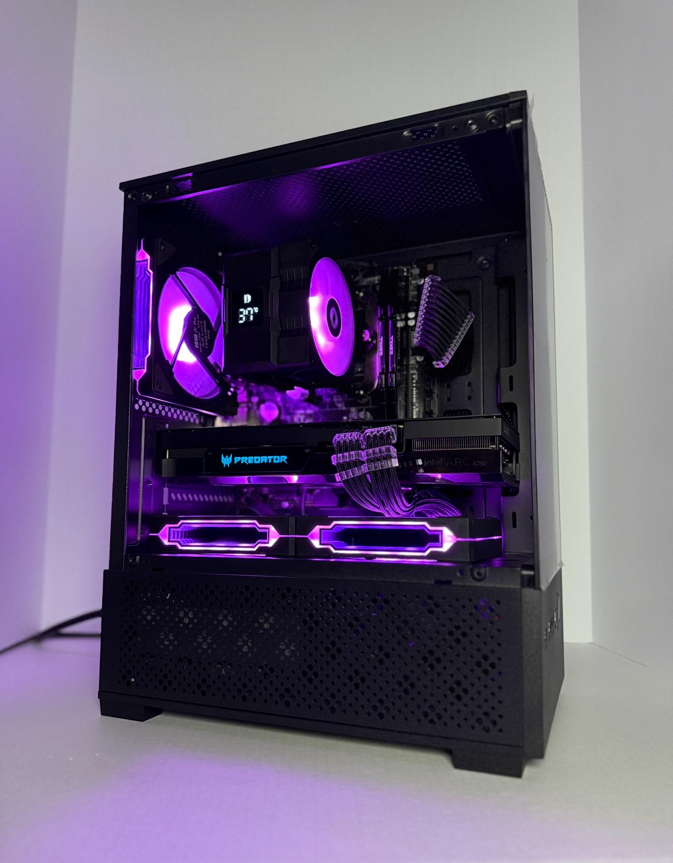 ▪️SHADOW CORE▪️ 1080p/1440p |  INTEL ARC A750 | RYZEN 5 3600 | 16GB DDR4 3200MHZ | 1TB M....