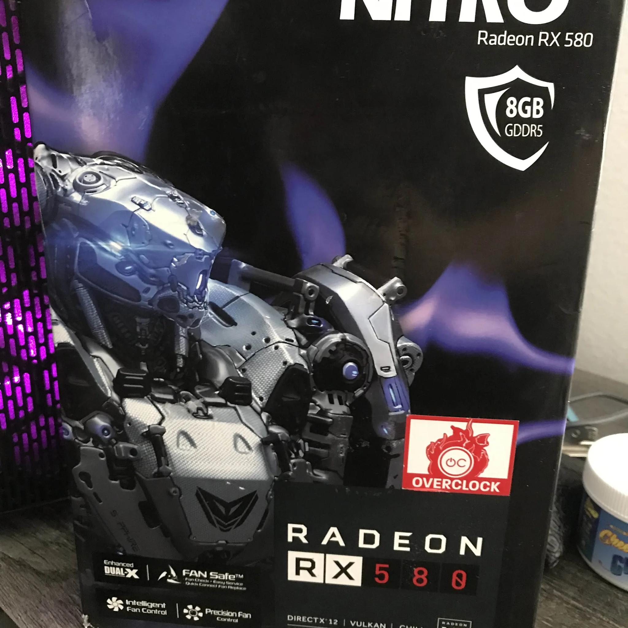 RX 580. In original box. Tested Working.