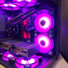 Dark Side Liquid cooled RIG Intel inte 14 Core / 64GB DDR4 / 1TB SSD / RTX 4060