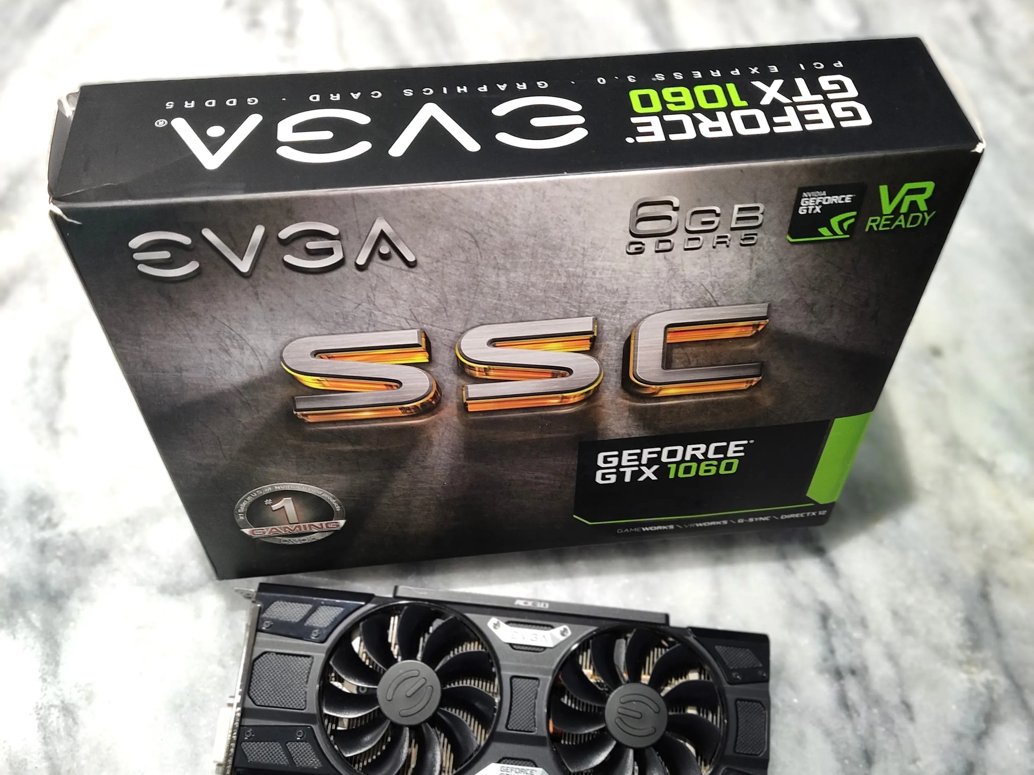 EVGA Geforce GTX 1060 6GB SSC