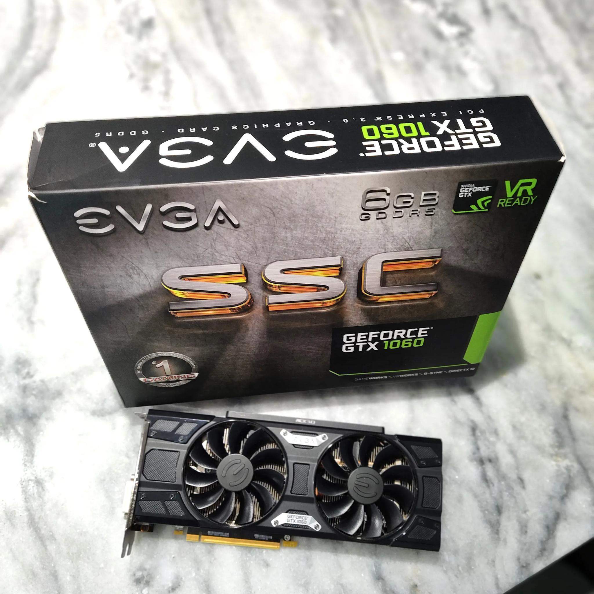 EVGA Geforce GTX 1060 6GB SSC
