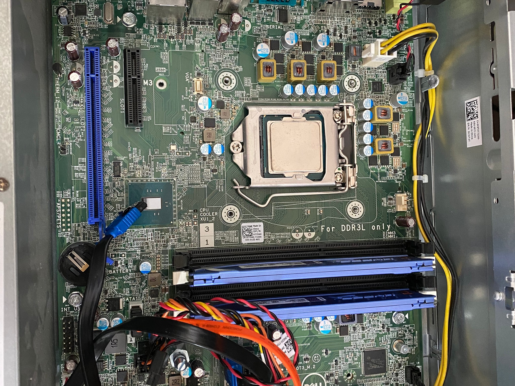 Dell Optiplex 5040 with i3 6100 and 8gb of 1600 DDR3L and a 250gb crucial drive 