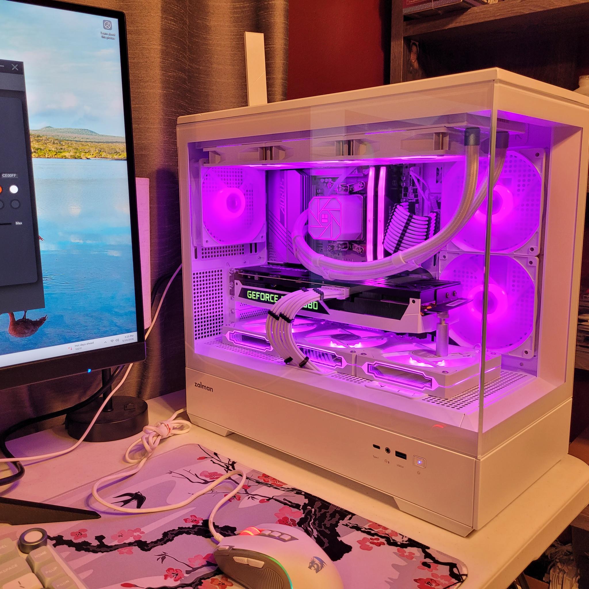 White RTX 3080 Gaming PC (Ryzen 5 7600X | 32GB RAM | 1TB SSD | WiFi 6 + BT)