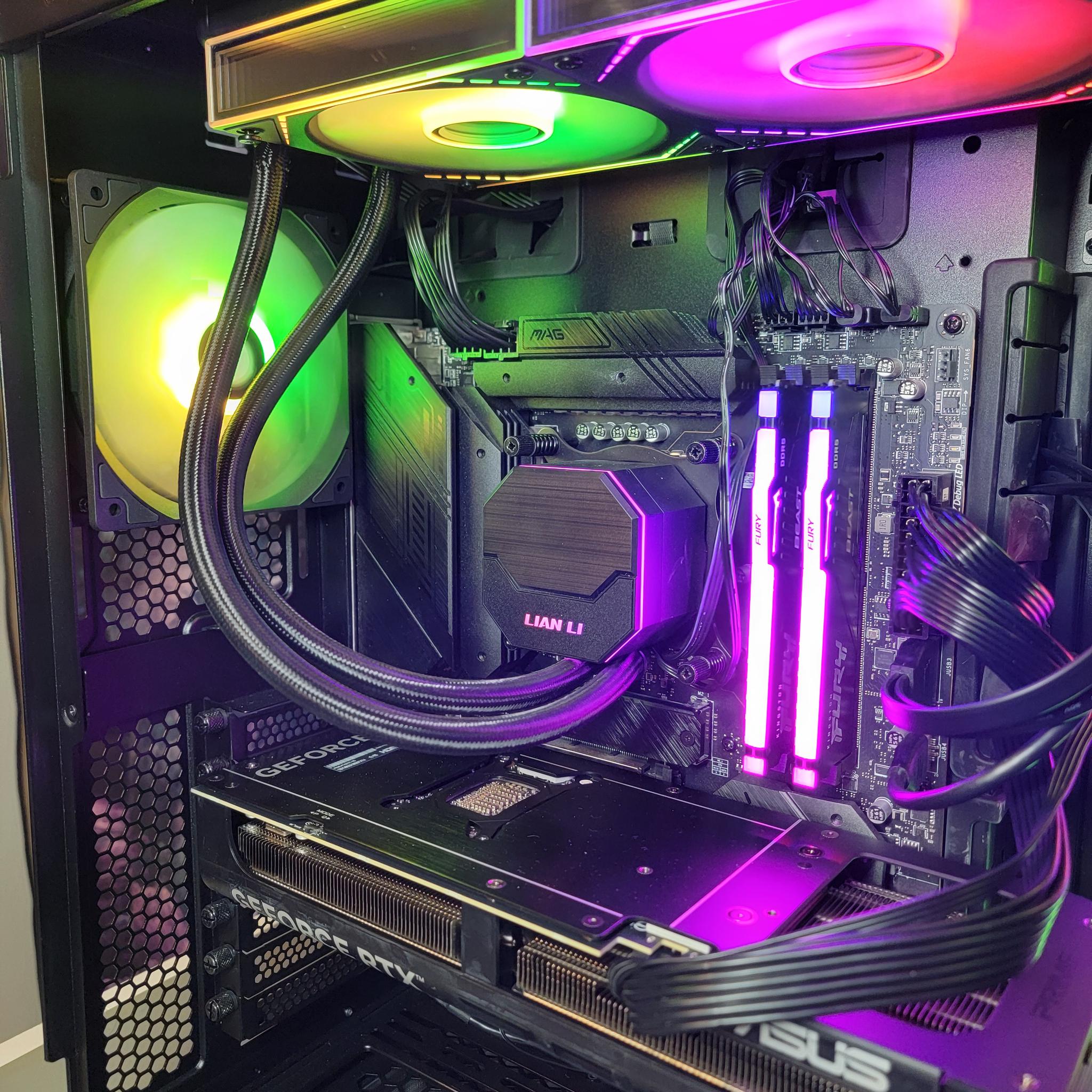 ASUS PRIME RTX 5070 ti 16gb + Intel Core i9 12900k PC Build #55