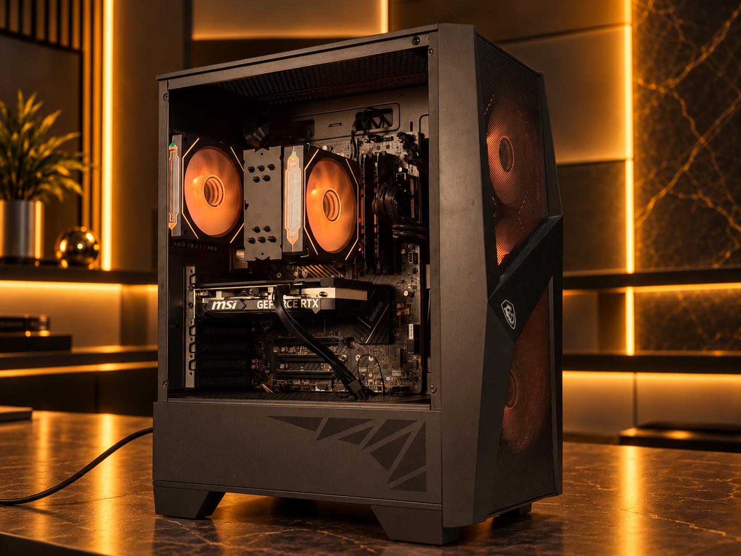☀️🔱APOLLO V2 Gaming PC | RTX 4060 TI | I7-13700F | 16GB DDR5 | 1TB NVME | WIFI + BT | FREE SHIPPING