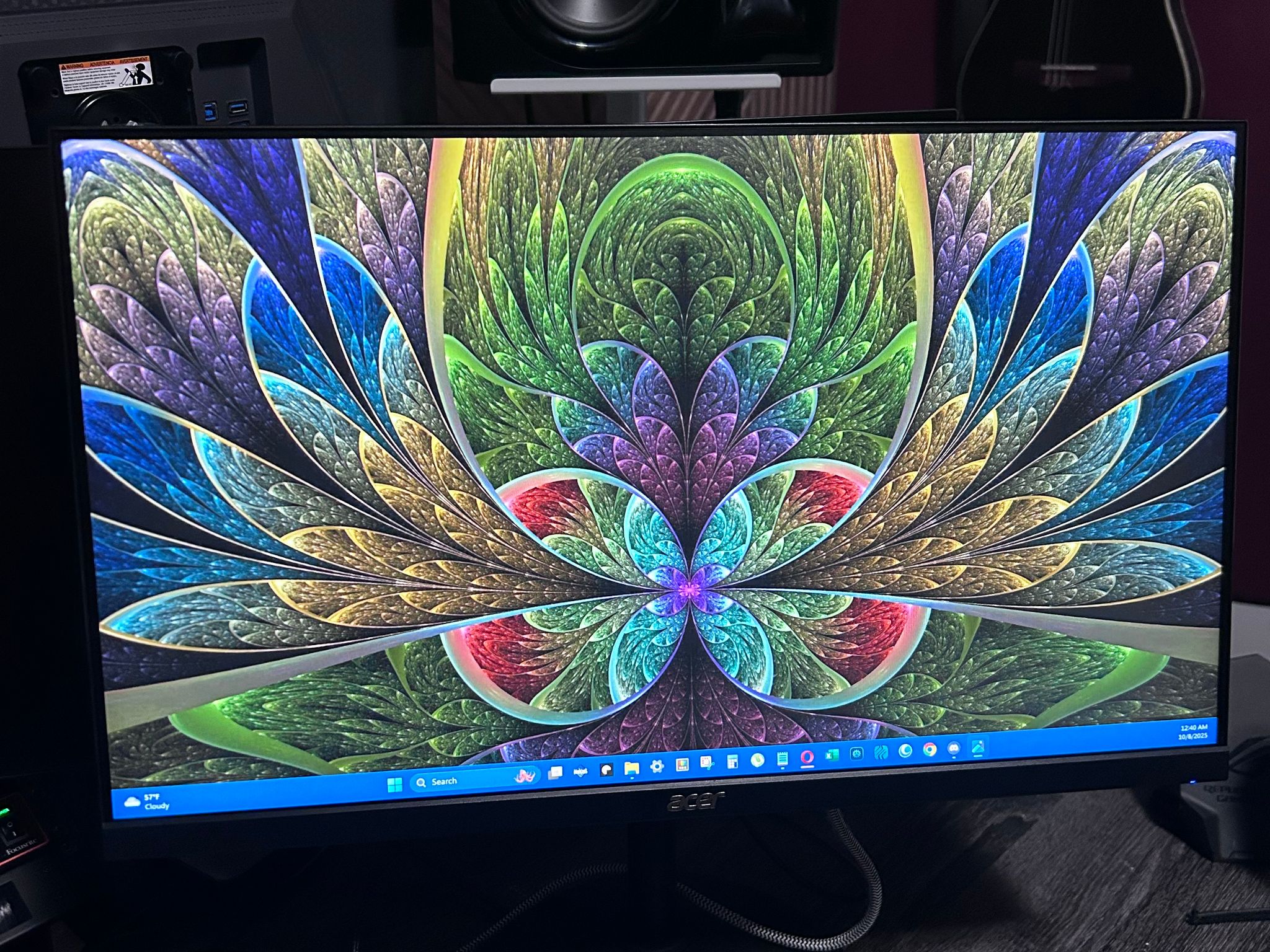 ACER CB242Y Widescreen LED Monitor (100hz) 1920x1080