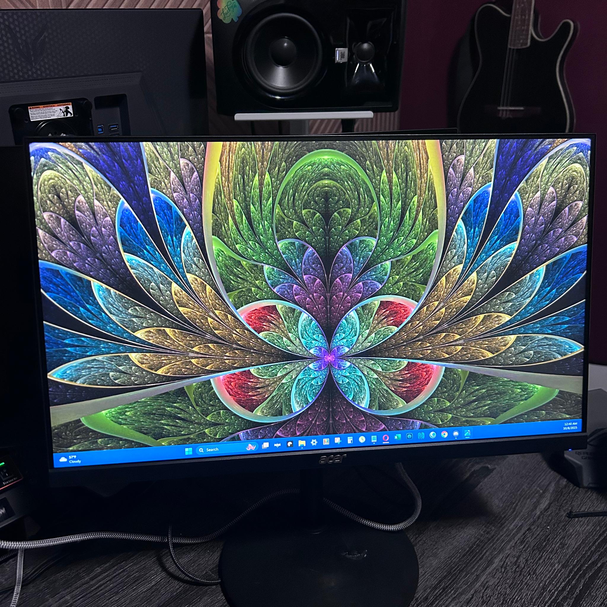 ACER CB242Y Widescreen LED Monitor (100hz) 1920x1080