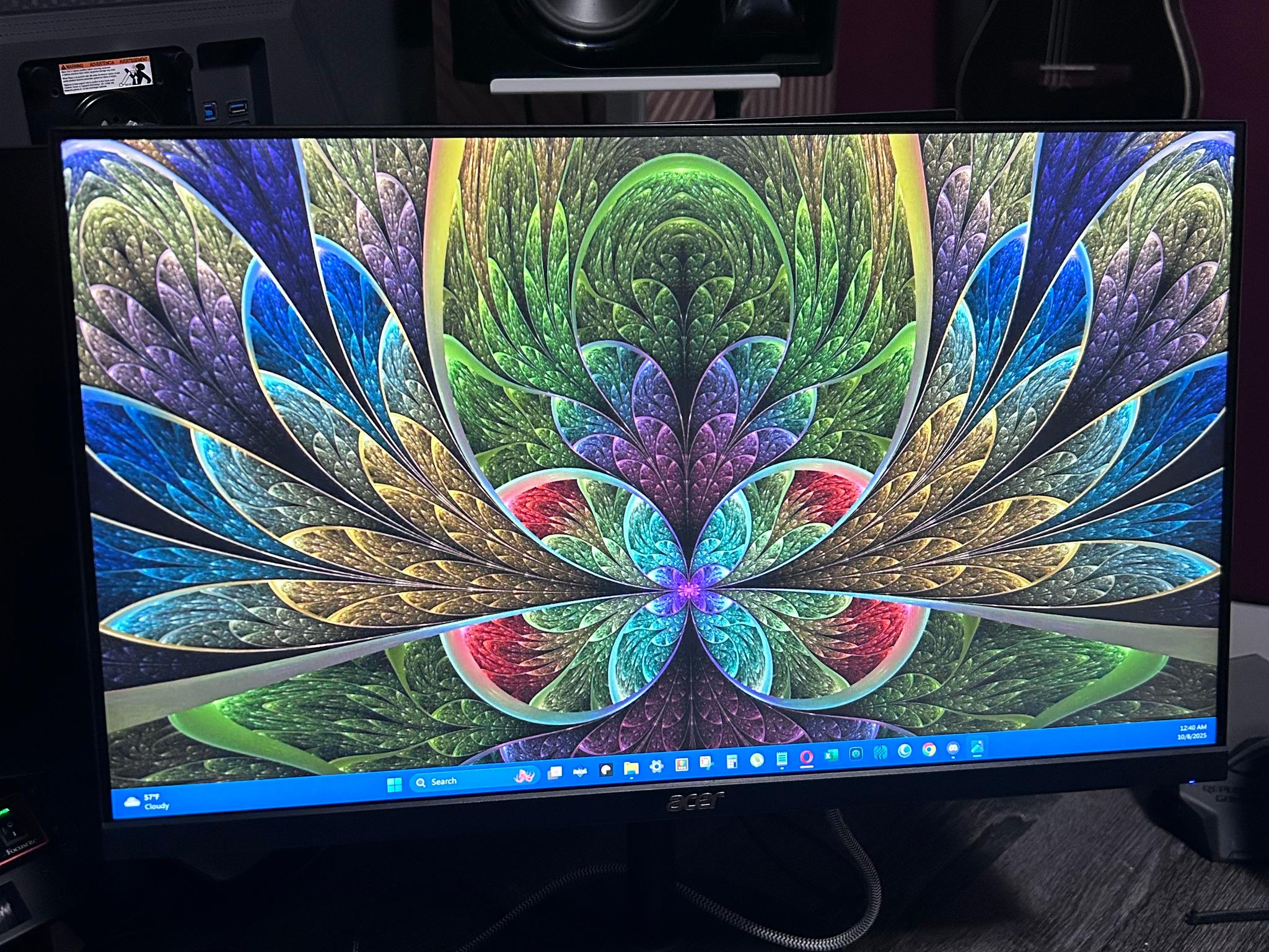 ACER CB242Y Widescreen LED Monitor (100hz) 1920x1080