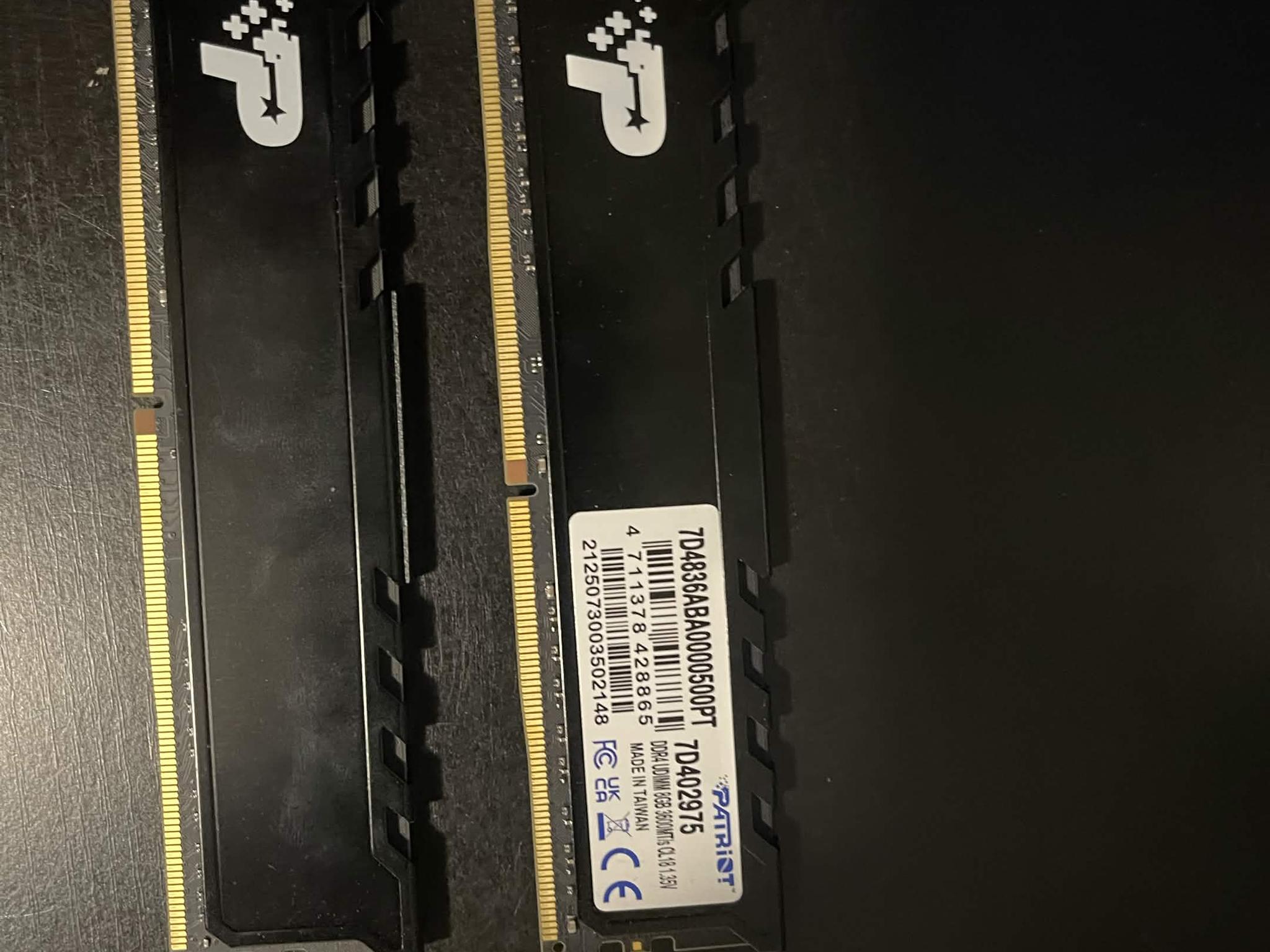 Patriot memory 16gb cl18 3600