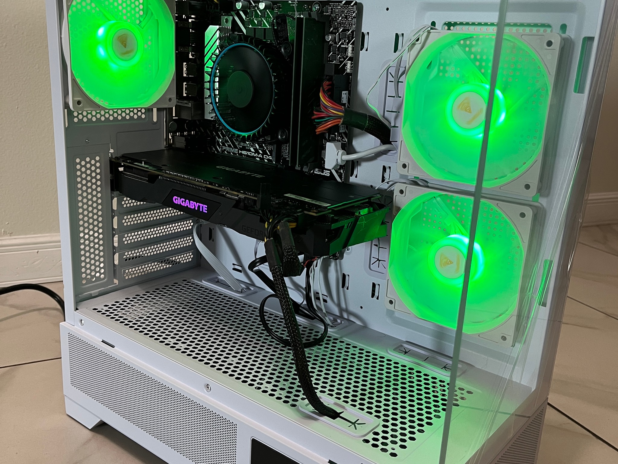 NVIDIA RTX 2070, Intel Core i3-12100, 16GB RAM, 4.2 TB Storage, High FPS Gaming PC w/Wi-Fi & BT