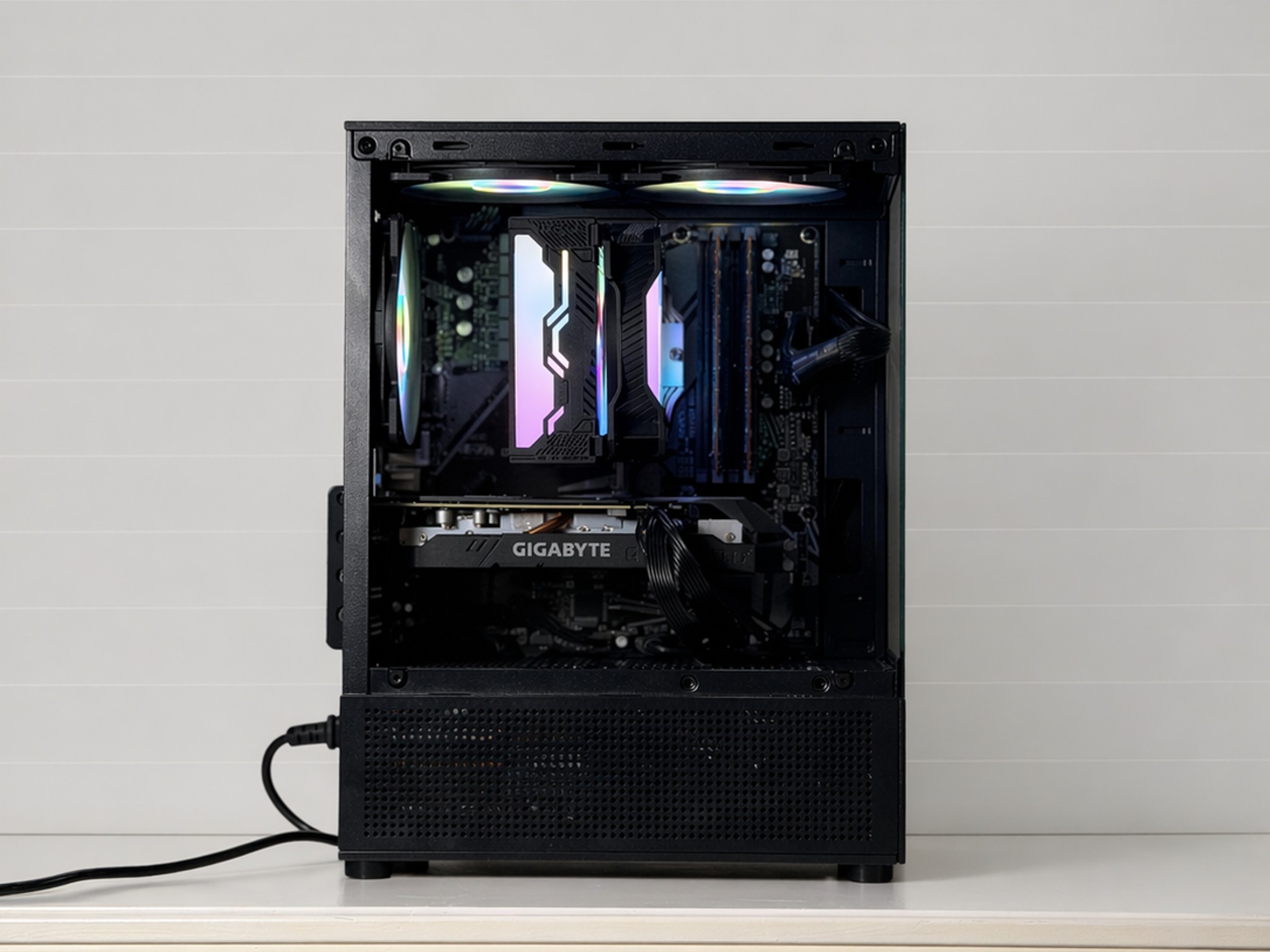 ⚪RGB Gaming Pc + Mousepad|GTX 1660ti Ryzen 5 2600⚪