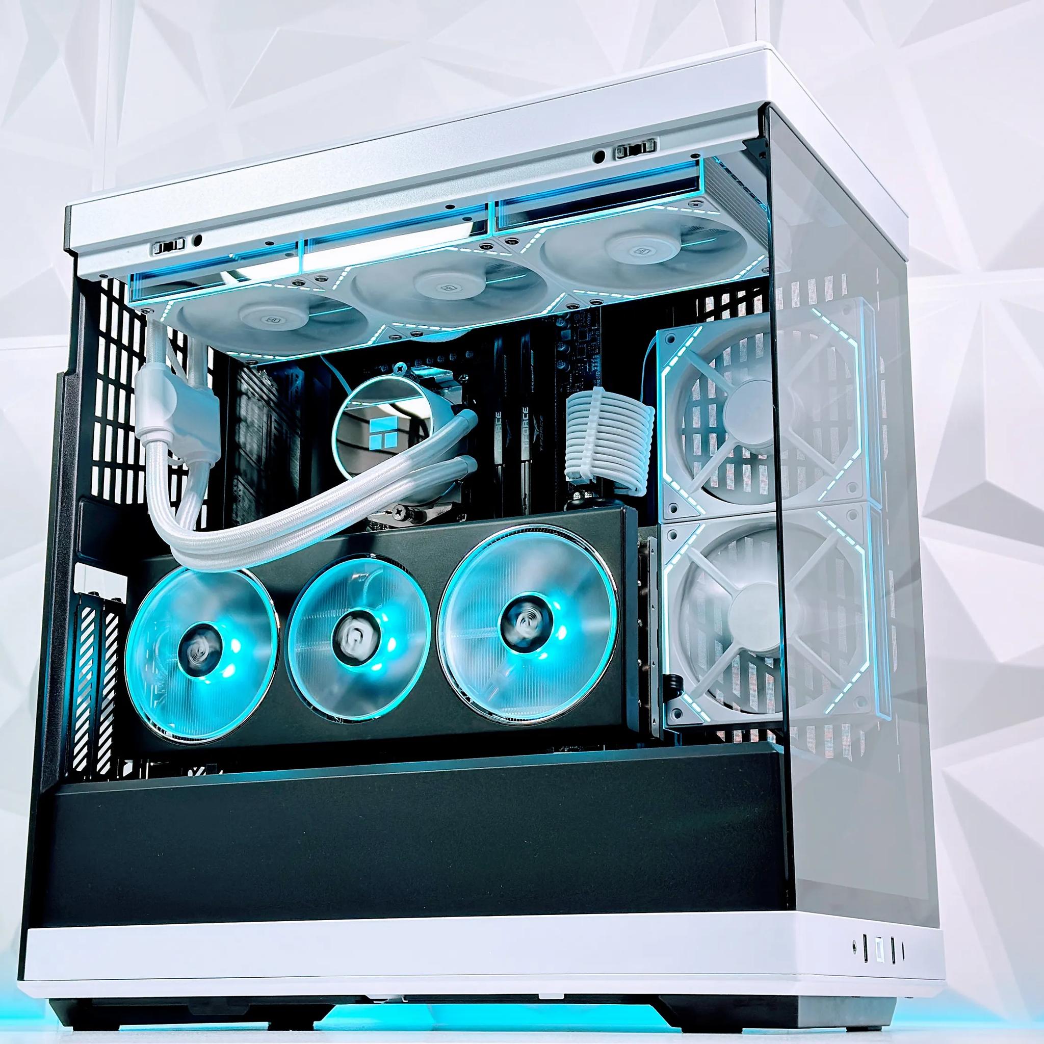 🧊👑 Night King🧟‍♂️🗡️Extreme Gaming PC❄️AMD RX 7900 GRE 16GB❄️Ryzen 5 7600X❄️32GB DDR5❄️1TB NVME