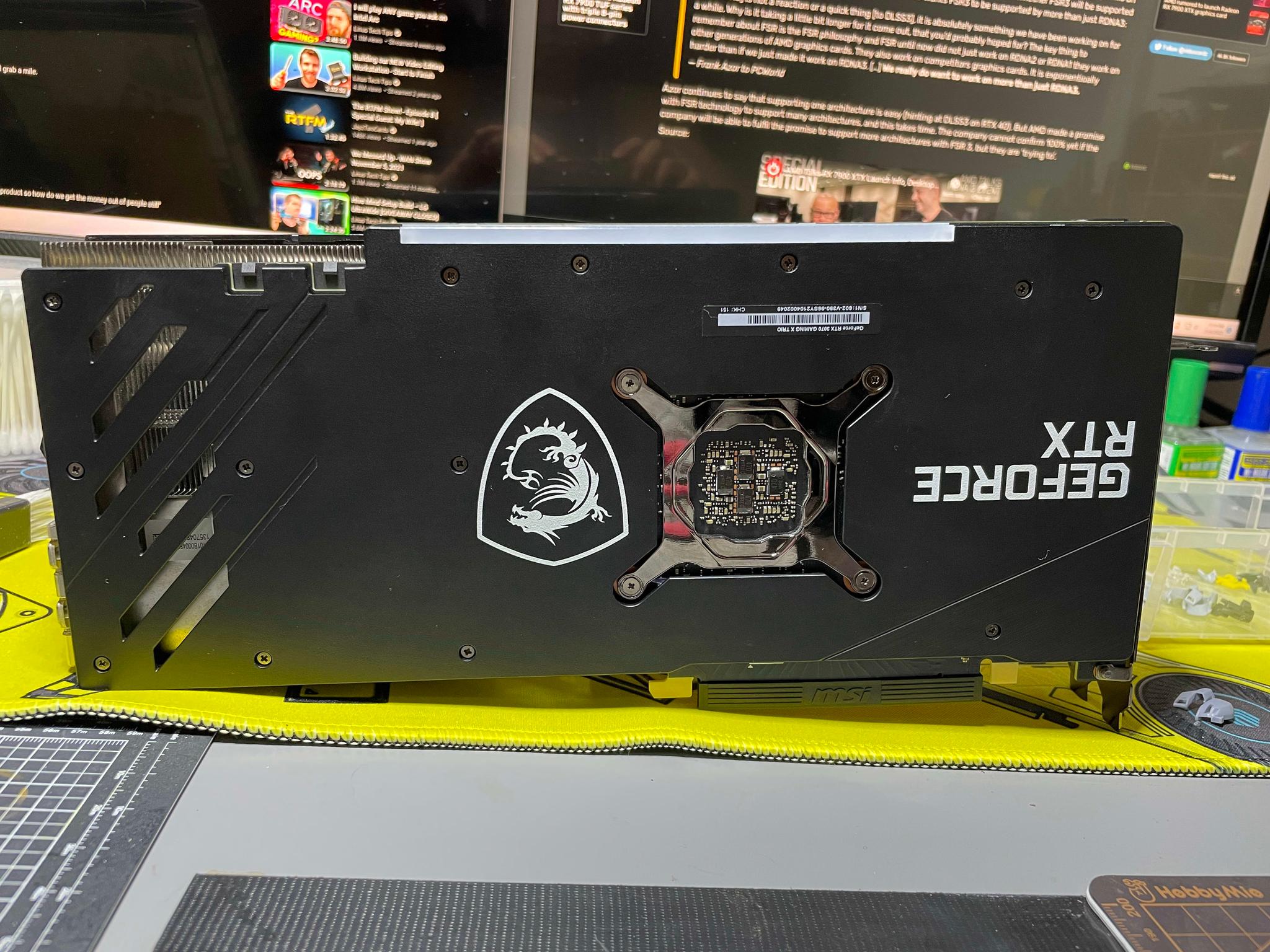 On sale! MSI Gaming X Trio RTX 3070 8 Gbs