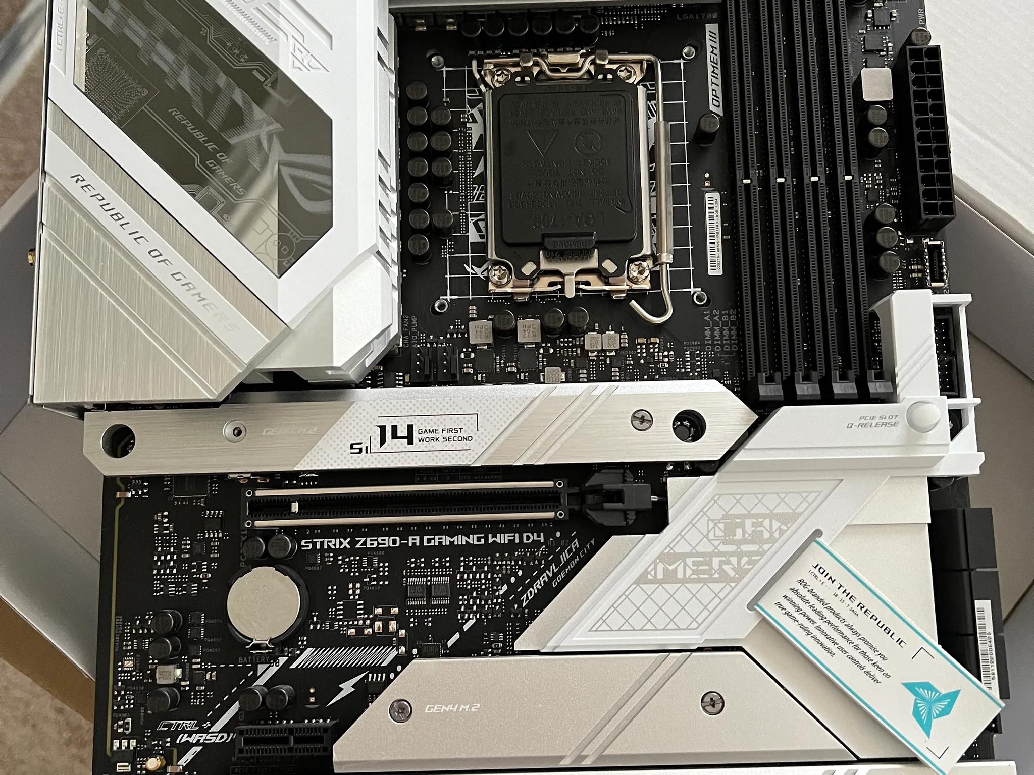 Motherboard, DDR4, PSU Combo