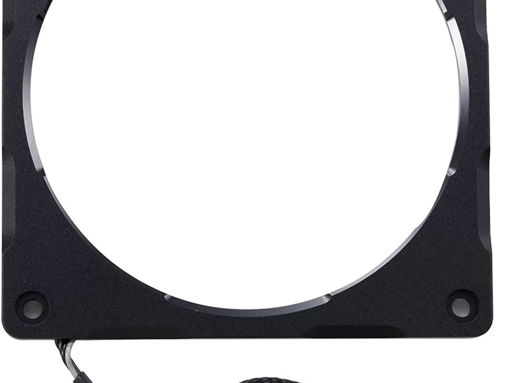 Phanteks Halos Lux Digital LED 120mm Fan Frame Alum, Black (Used, Like New)