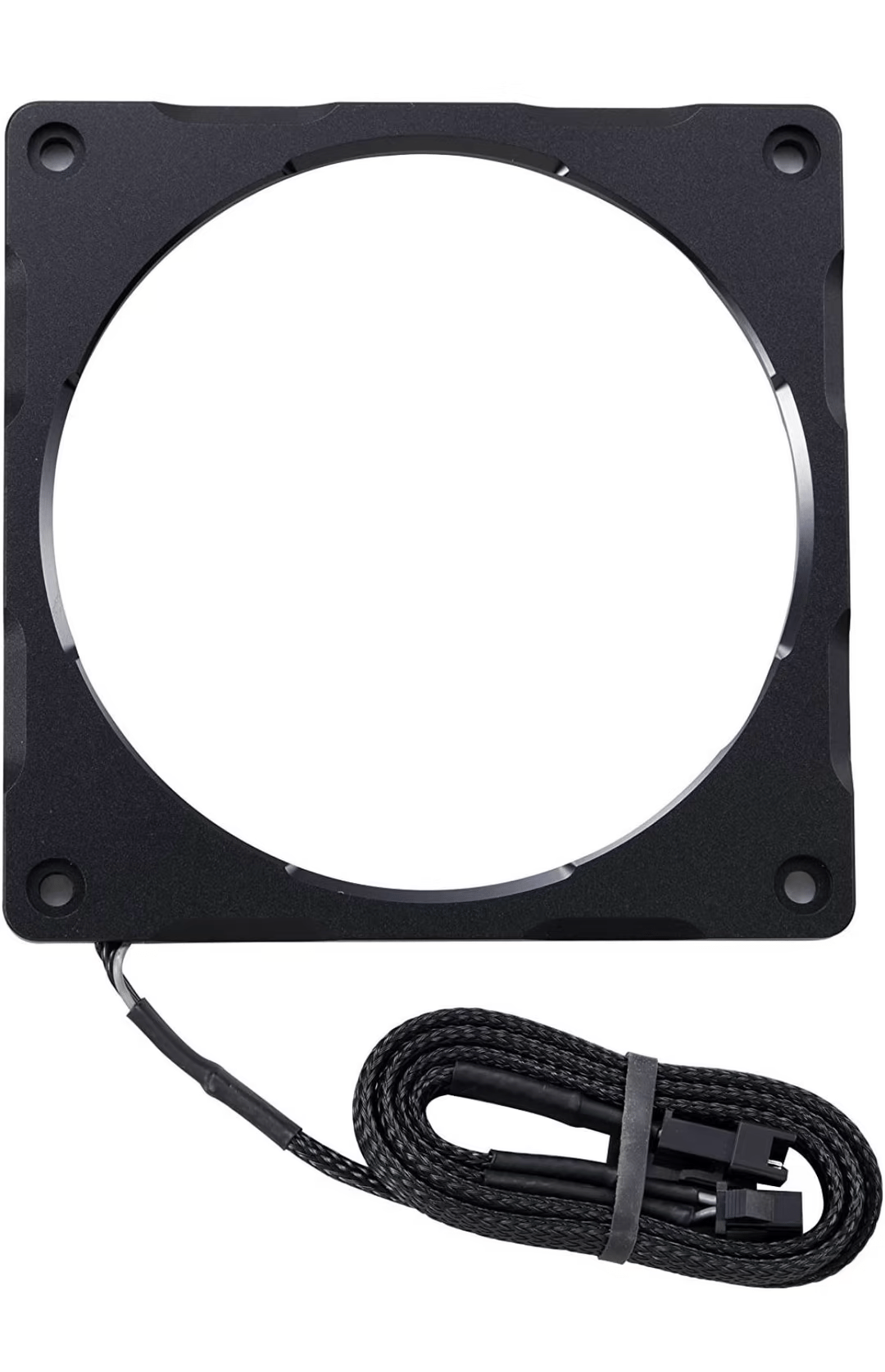 Phanteks Halos Lux Digital LED 120mm Fan Frame Alum, Black (Used, Like New)