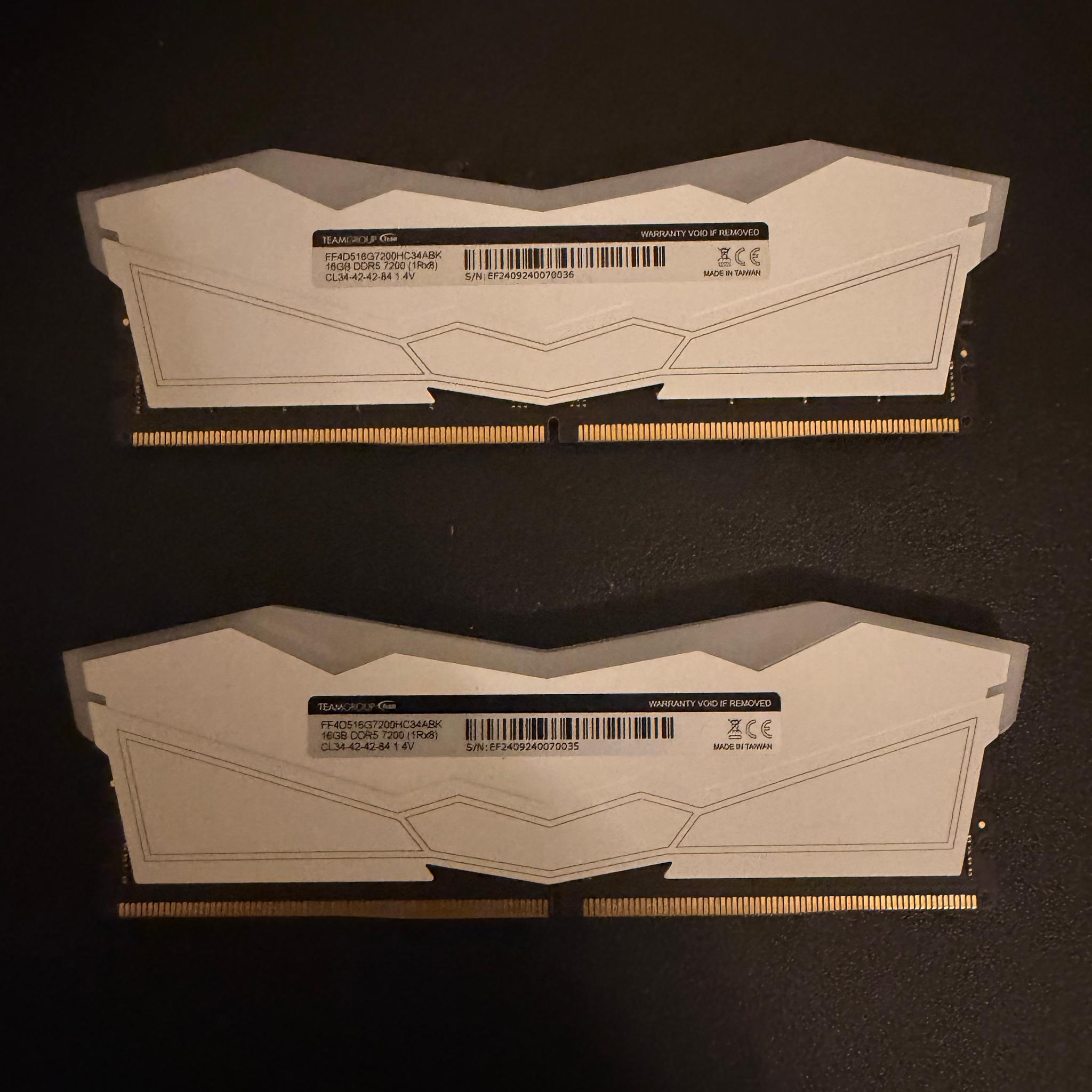 TEAMGROUP T-Force Delta RGB 16GB DDR5-7200 (2x16GB)