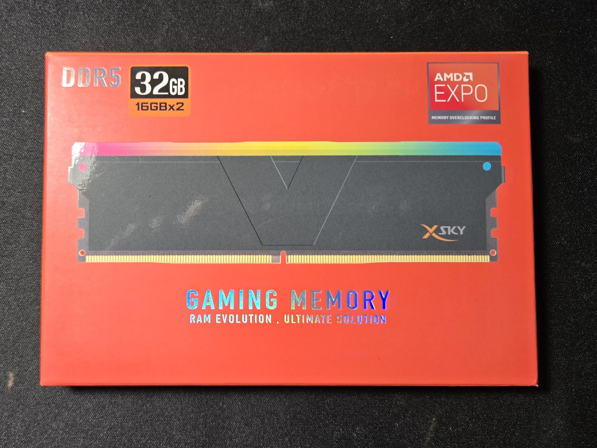 *New In Box* V-Color Manta XSky, DDR5, RGB, 32gb (16x2) 6400MT/s  CL32
