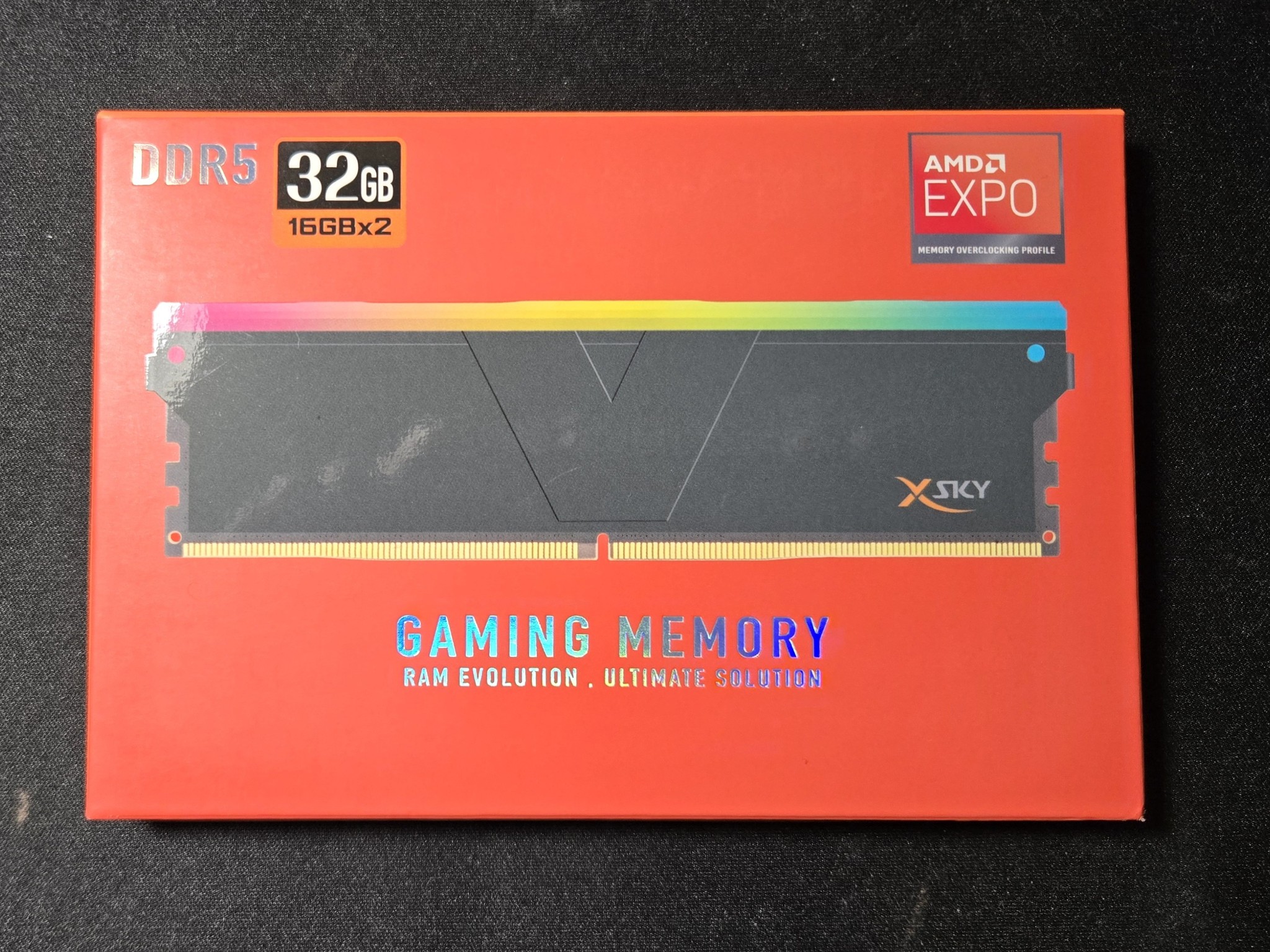 *New In Box* V-Color Manta XSky, DDR5, RGB, 32gb (16x2) 6400MT/s  CL32