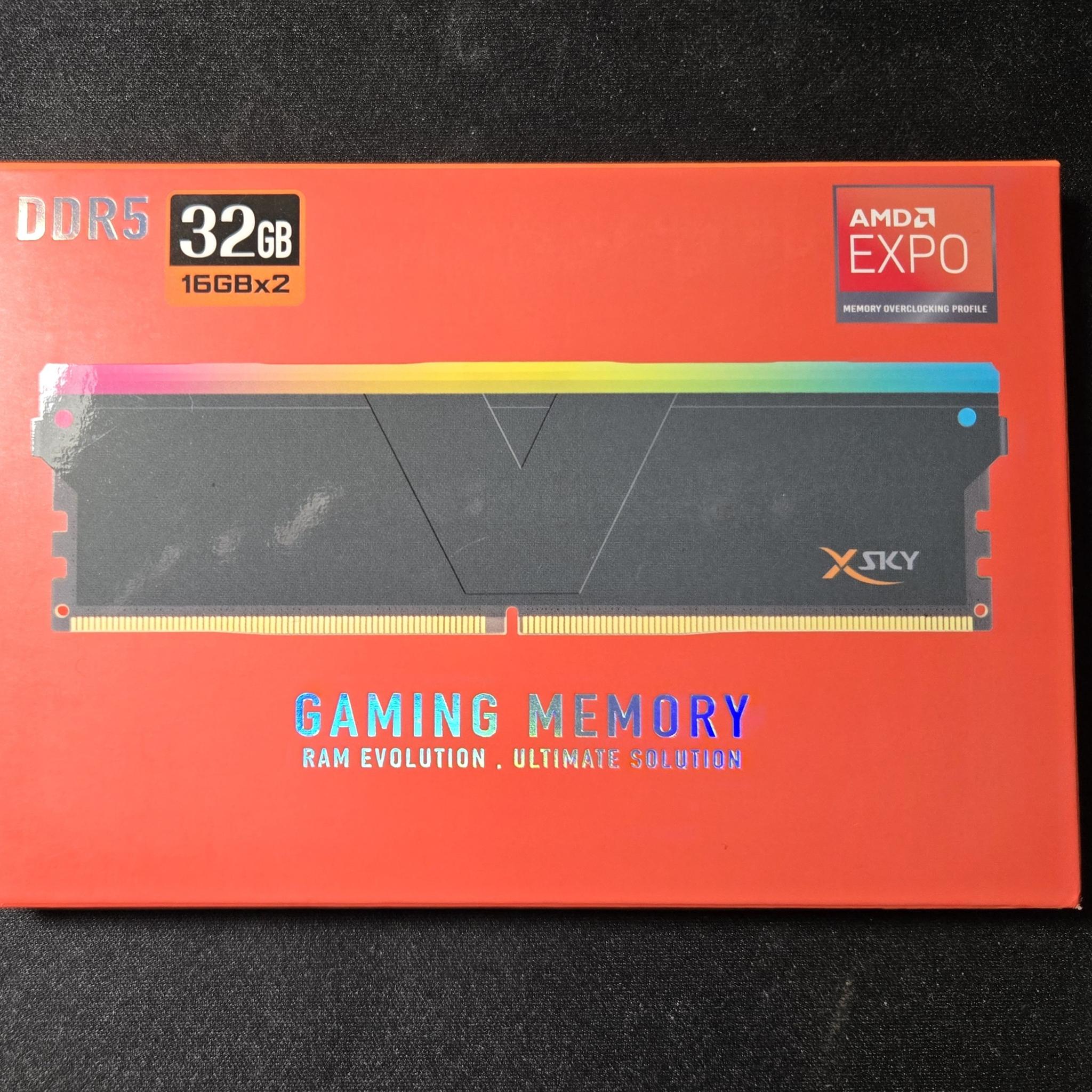 *New In Box* V-Color Manta XSky, DDR5, RGB, 32gb (16x2) 6400MT/s  CL32