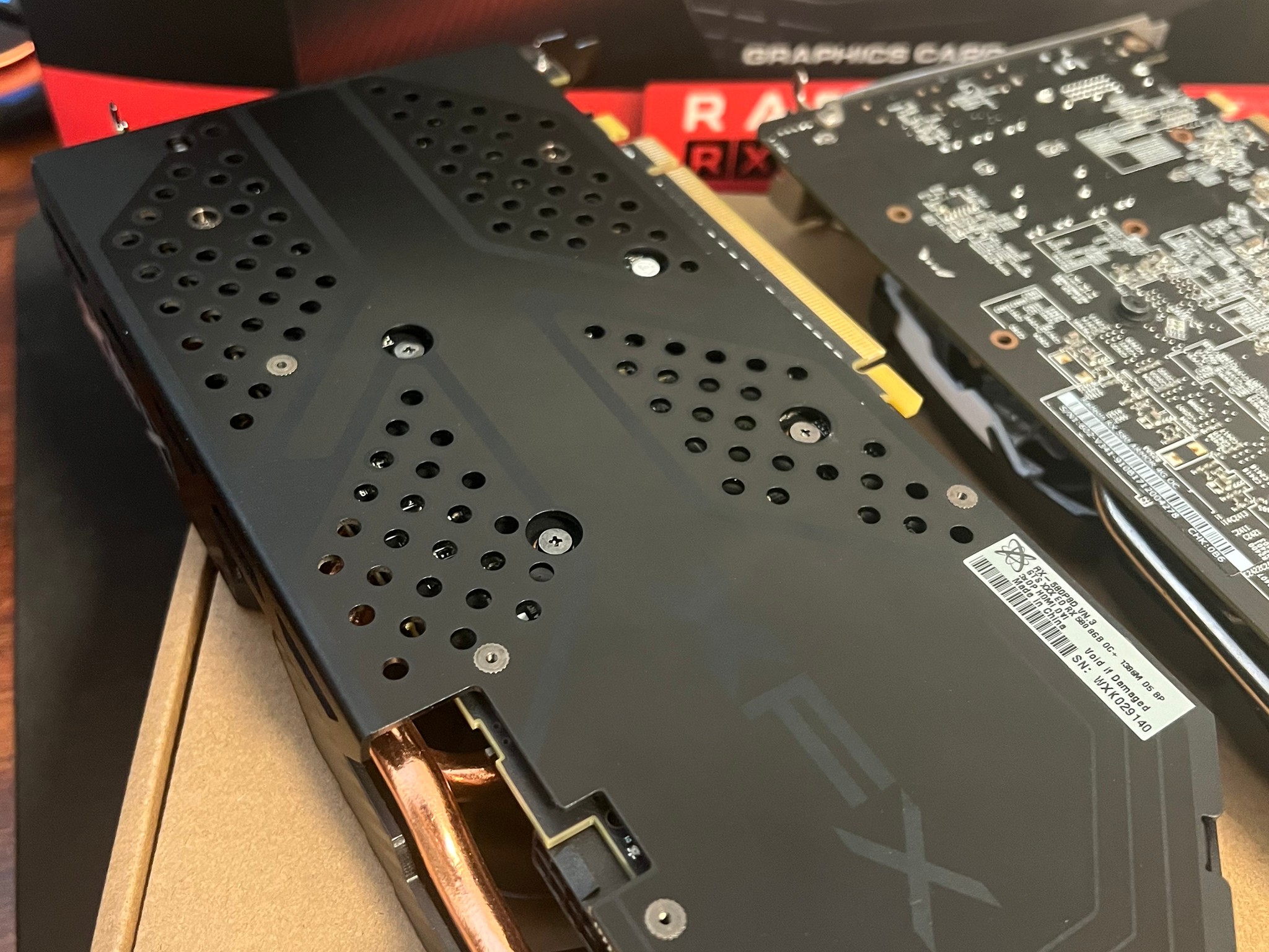 (2PACK) XFX RX 580 8GB + MSI RX 580 4GB AMD RADEON GAMING GRAPHICS CARD