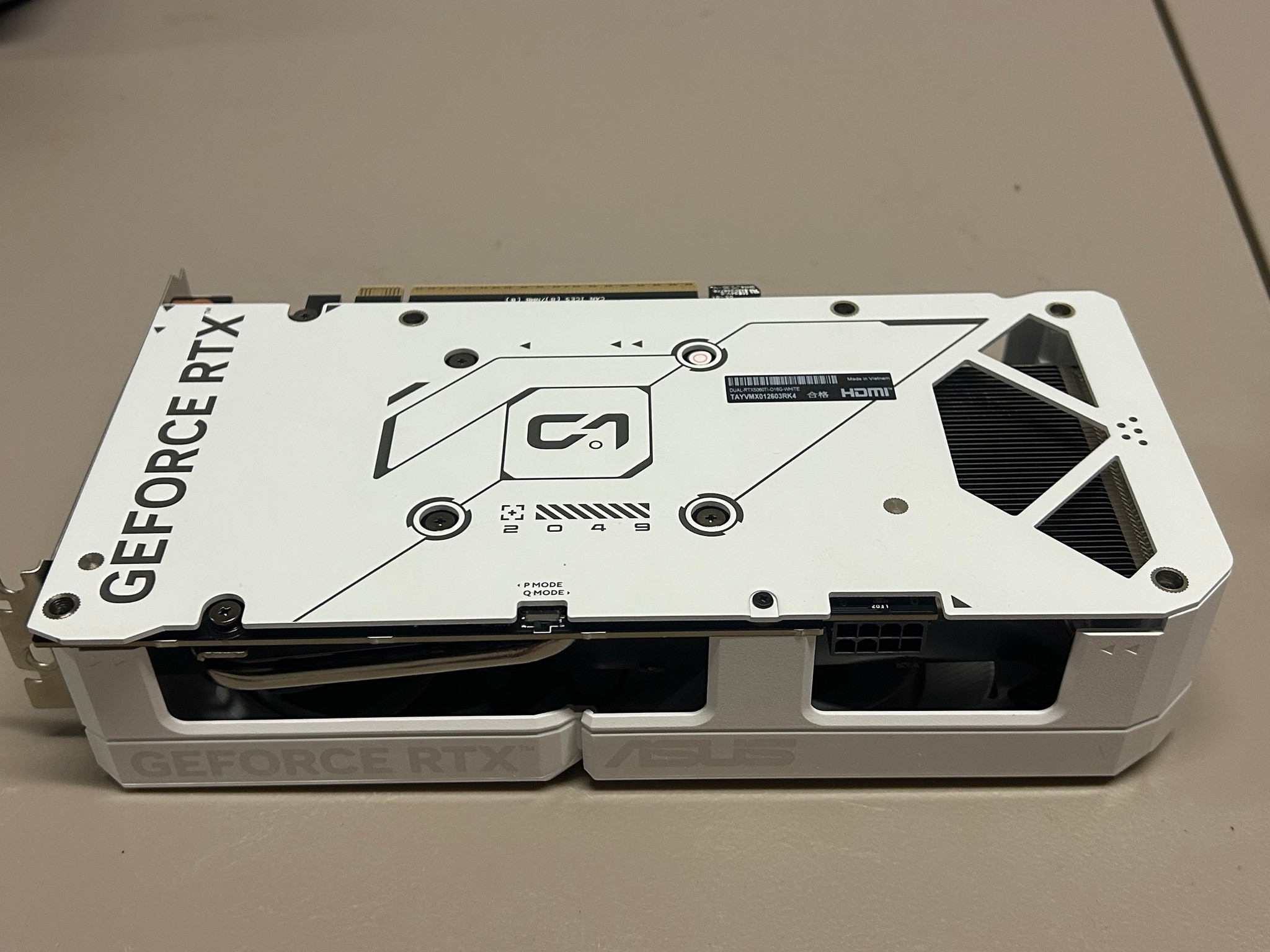 ASUS DUAL-RTX5060TI-O16G