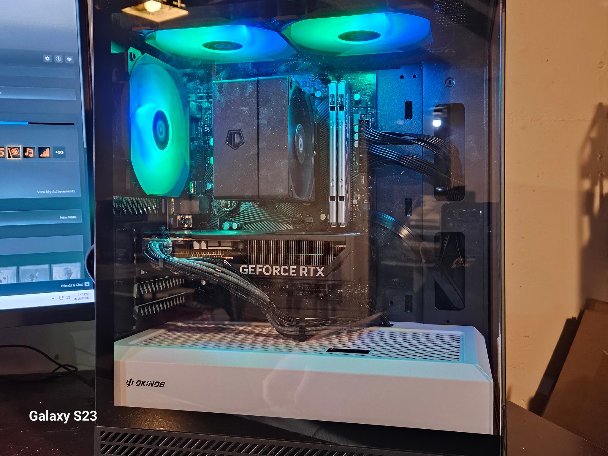 🎮 BRAND NEW Gaming PC — RTX 5060 8GB | Ryzen 5 5500 | 32GB DDR4 | 1TB NVMe | WiFi 6E | BT 5.4
