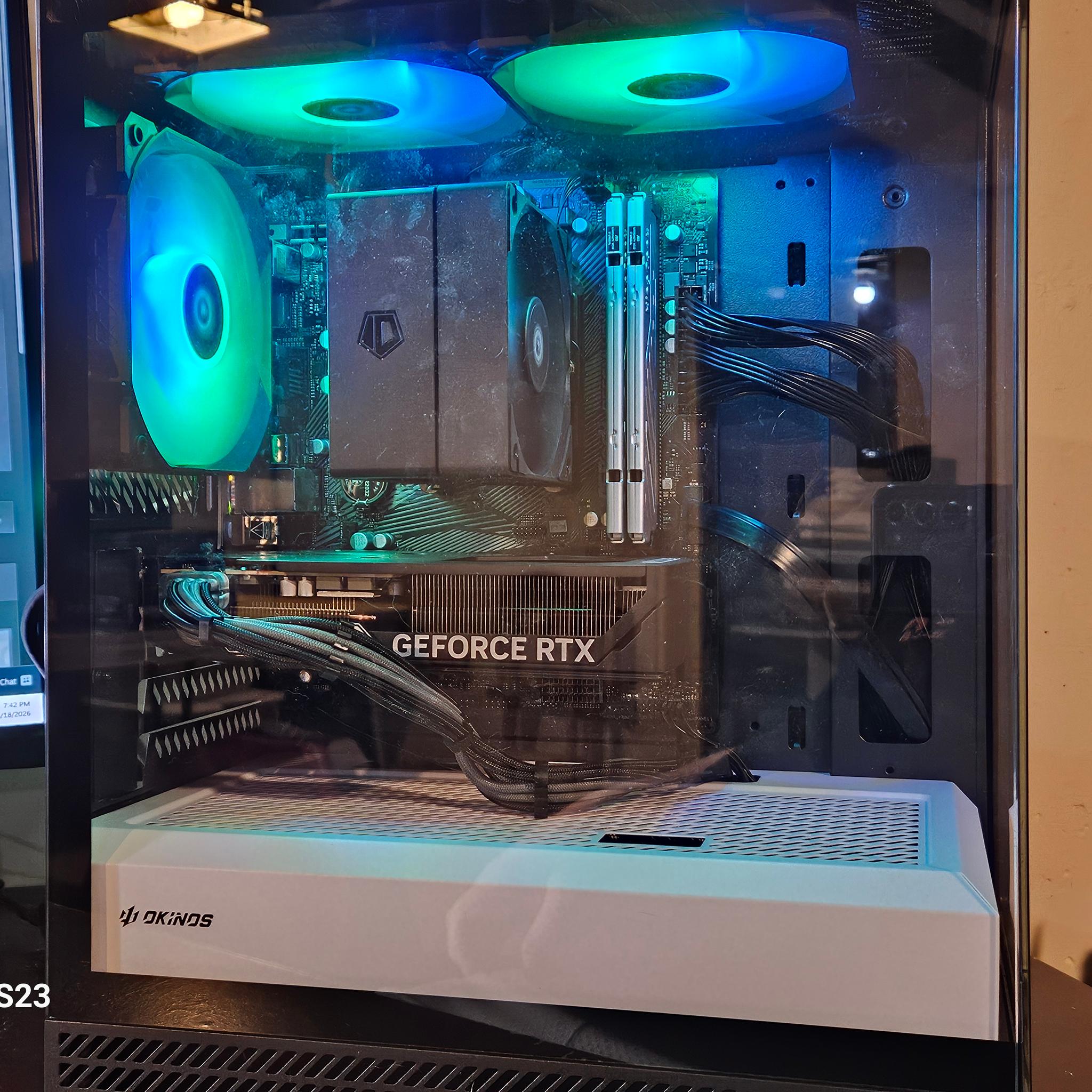 🎮 BRAND NEW Gaming PC — RTX 5060 8GB | Ryzen 5 5500 | 32GB DDR4 | 1TB NVMe | WiFi 6E | BT 5.4