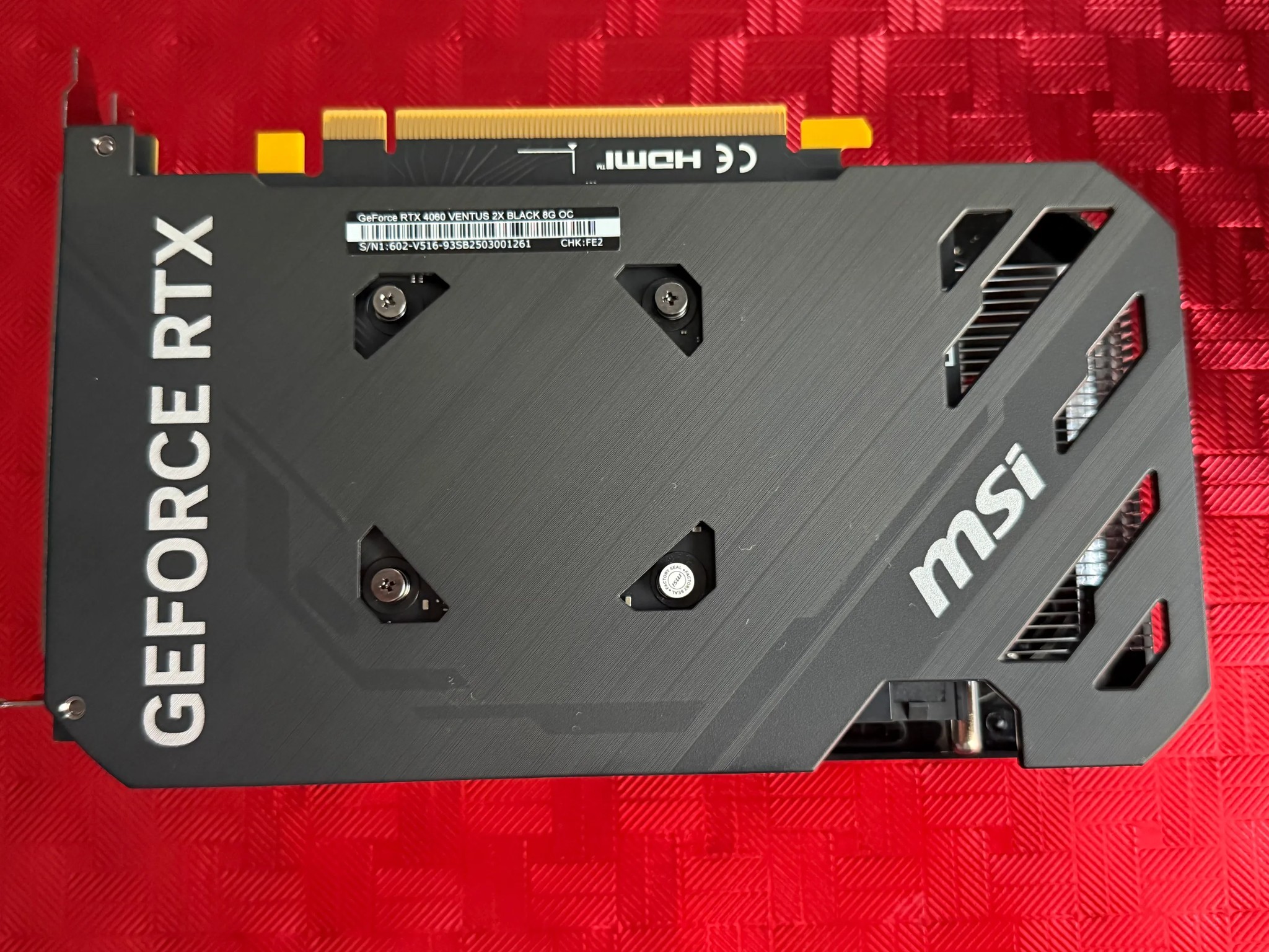 MSI GeForce RTX 4060 Ventus 2X  8GB GDDR6 – Brand New