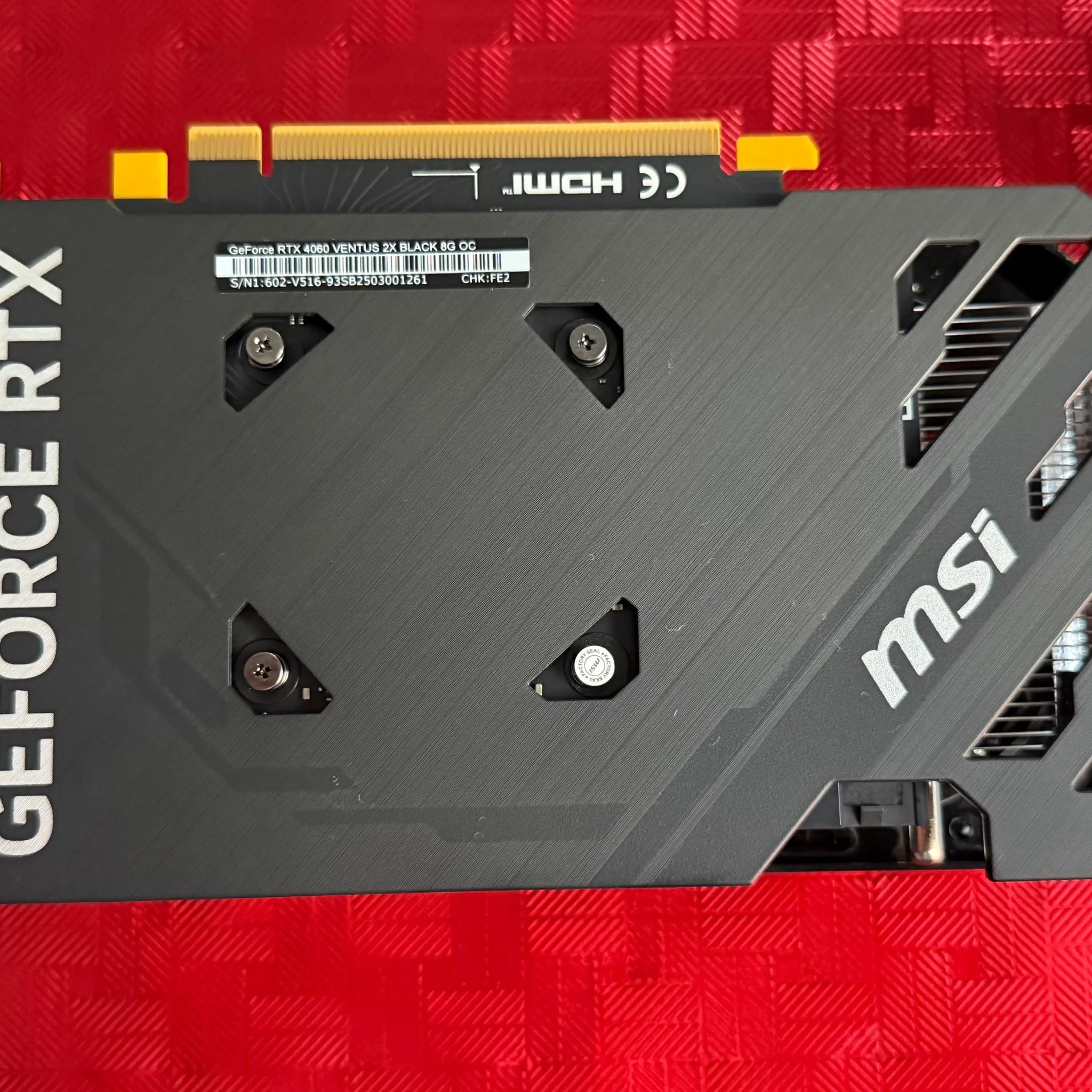 MSI GeForce RTX 4060 Ventus 2X  8GB GDDR6 – Brand New