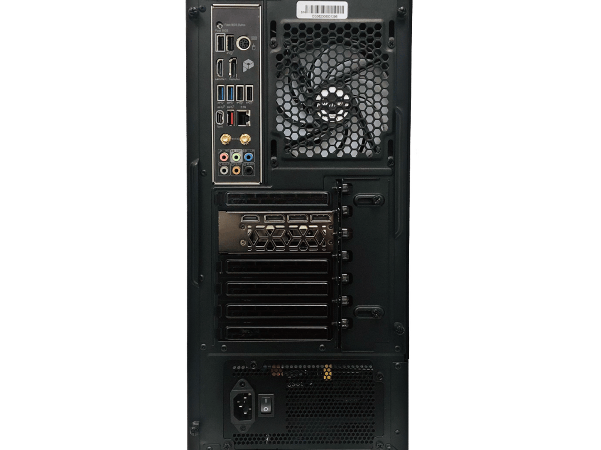 The Guardian Black i7-13700KF 5.8GHz, RTX 4070  12GB, 1TB NVME SSD, 32GB RGB DDR5, 850W PSU